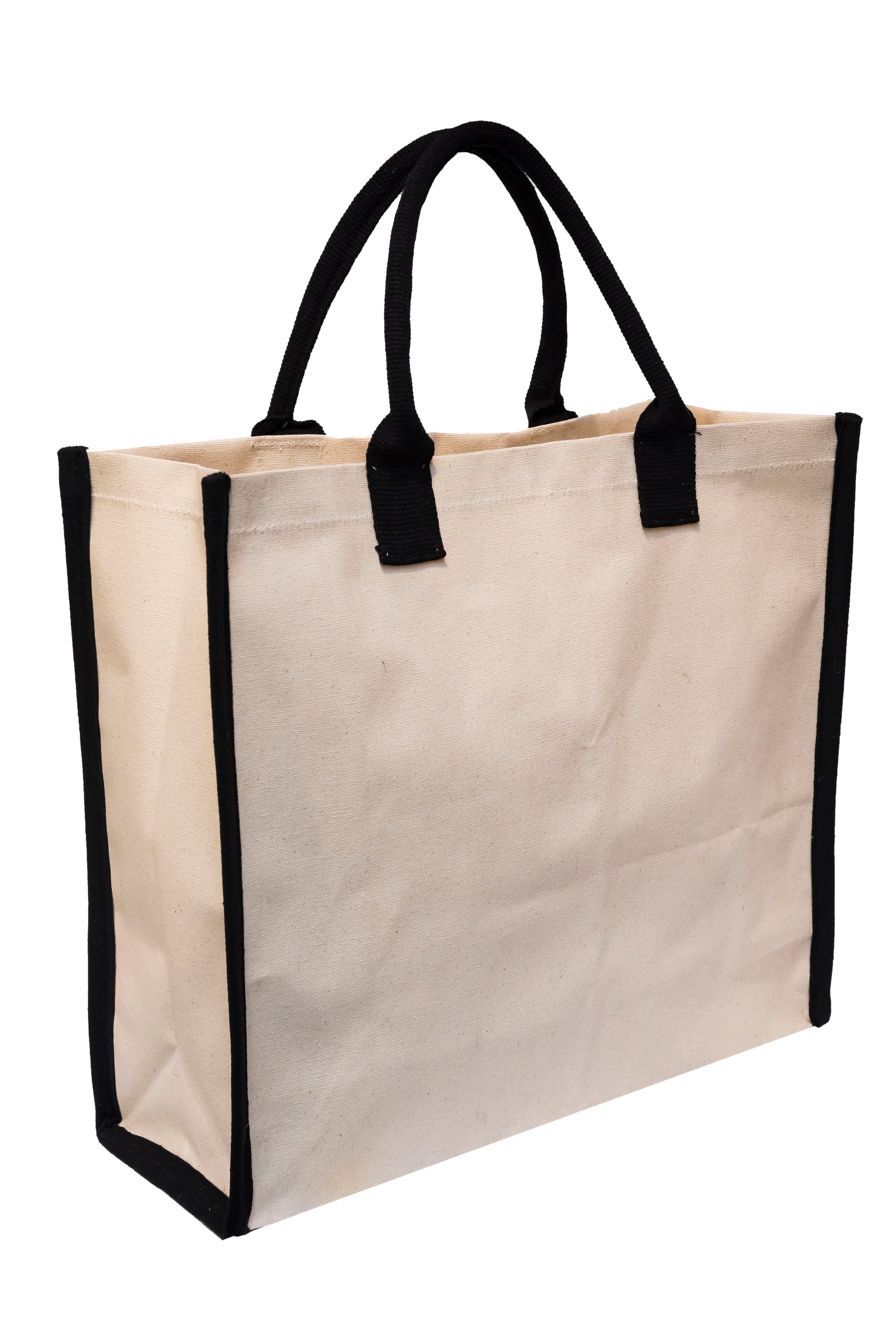 Natural Cotton Tote Bag (Durable) · Product view