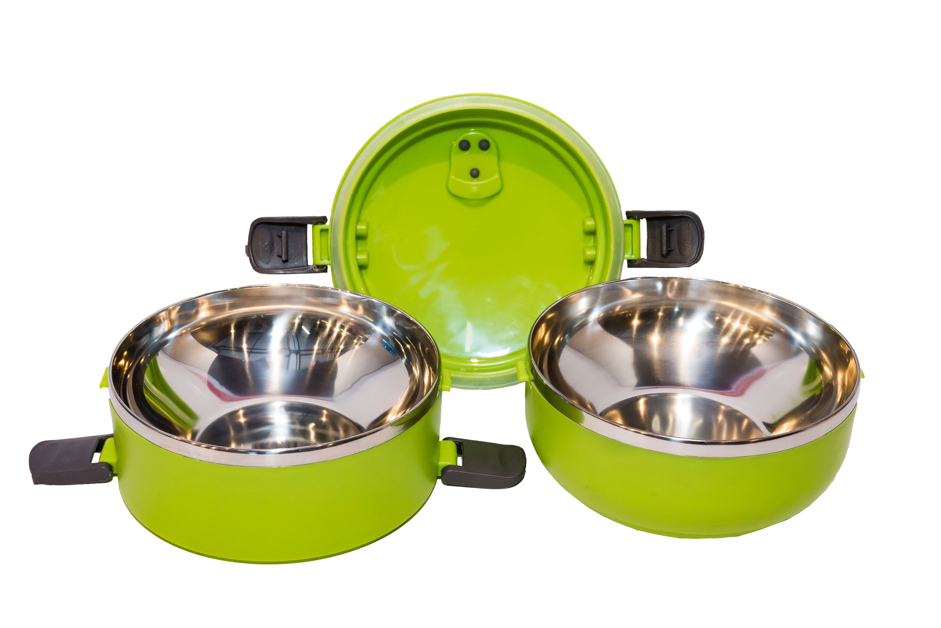 DuoLock Stainless Steel Lunch Box 2-Tier 900ml · Product view