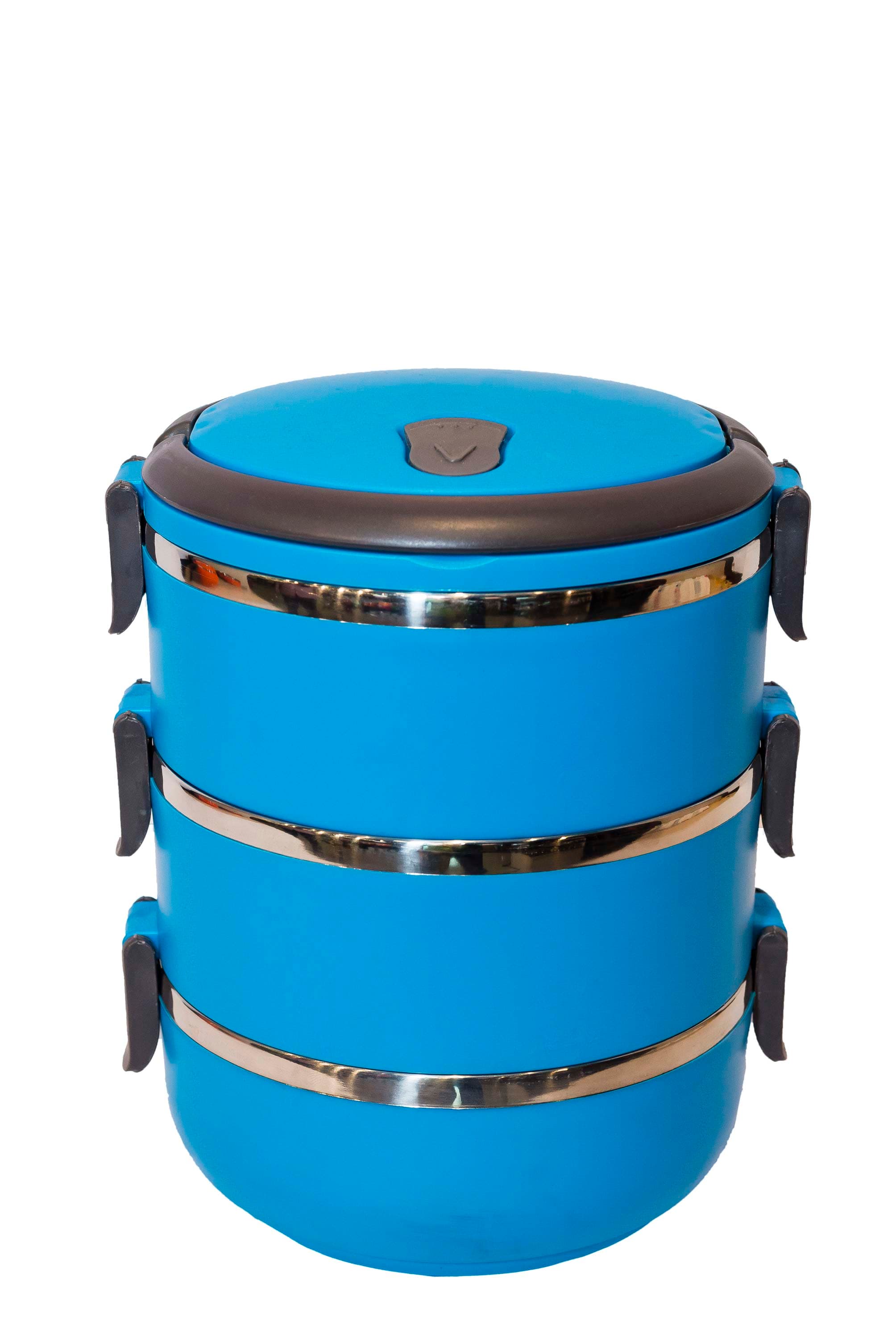 StackLock Stainless Steel Lunch Box 3-Tier 1350ml · Product view