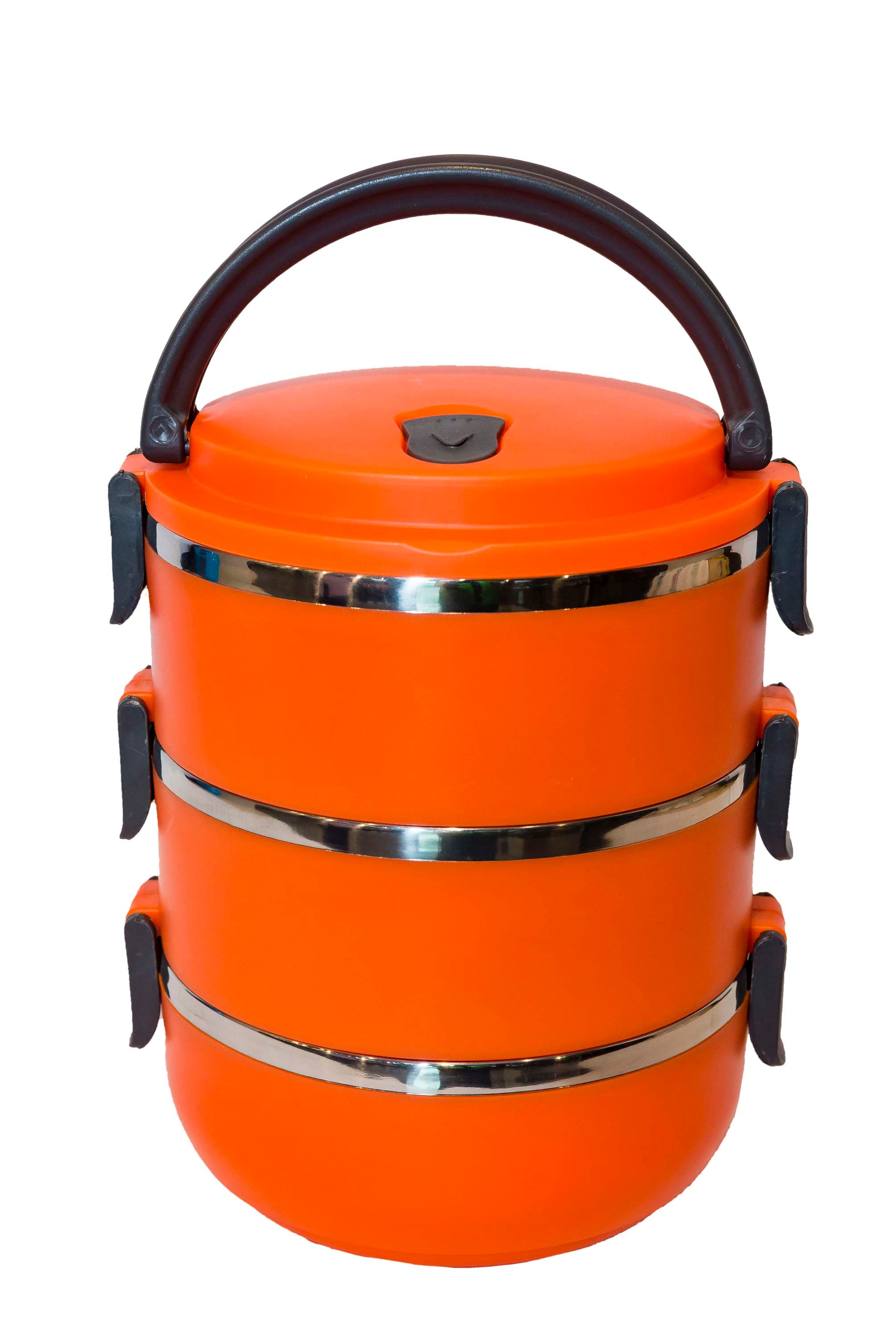 StackLock Stainless Steel Lunch Box 3-Tier 1350ml · Product view