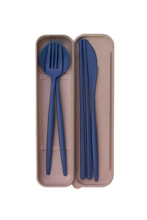 EcoDine Wheat Fibre Cutlery Set · Product view