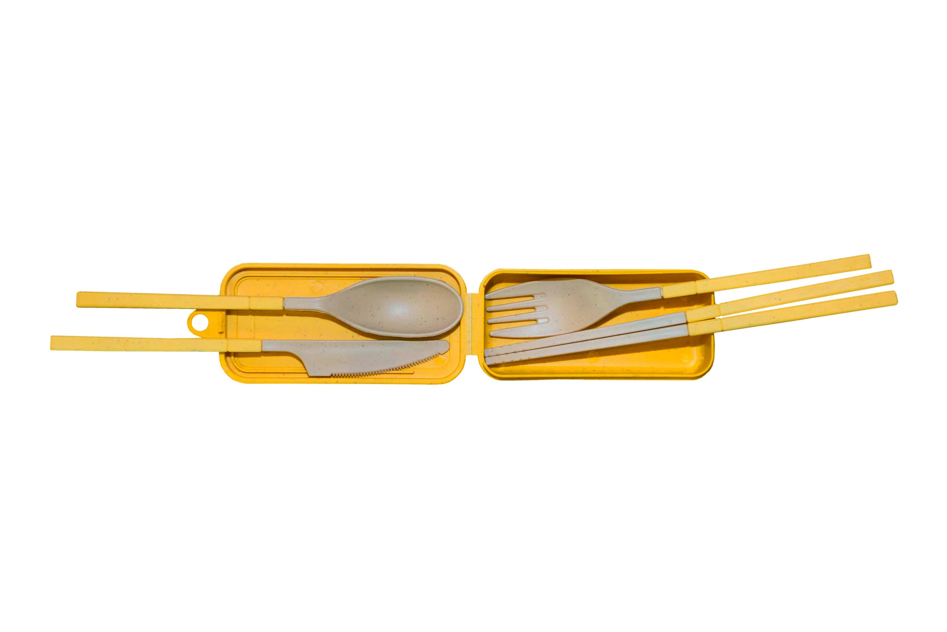 EcoMini Wheat Fibre Cutlery Set · Product view