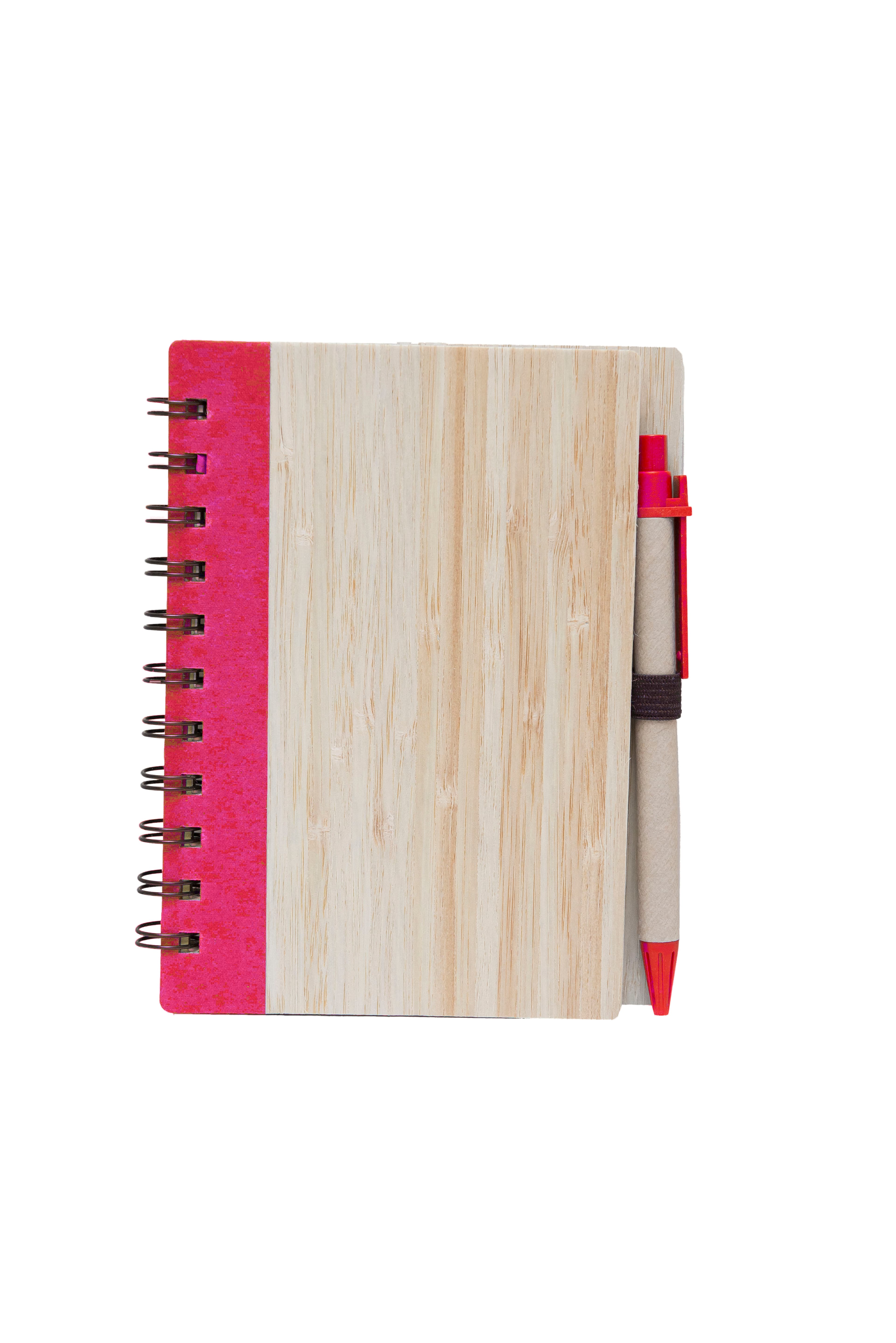 EcoBamboo Notebook with Pen · Product view