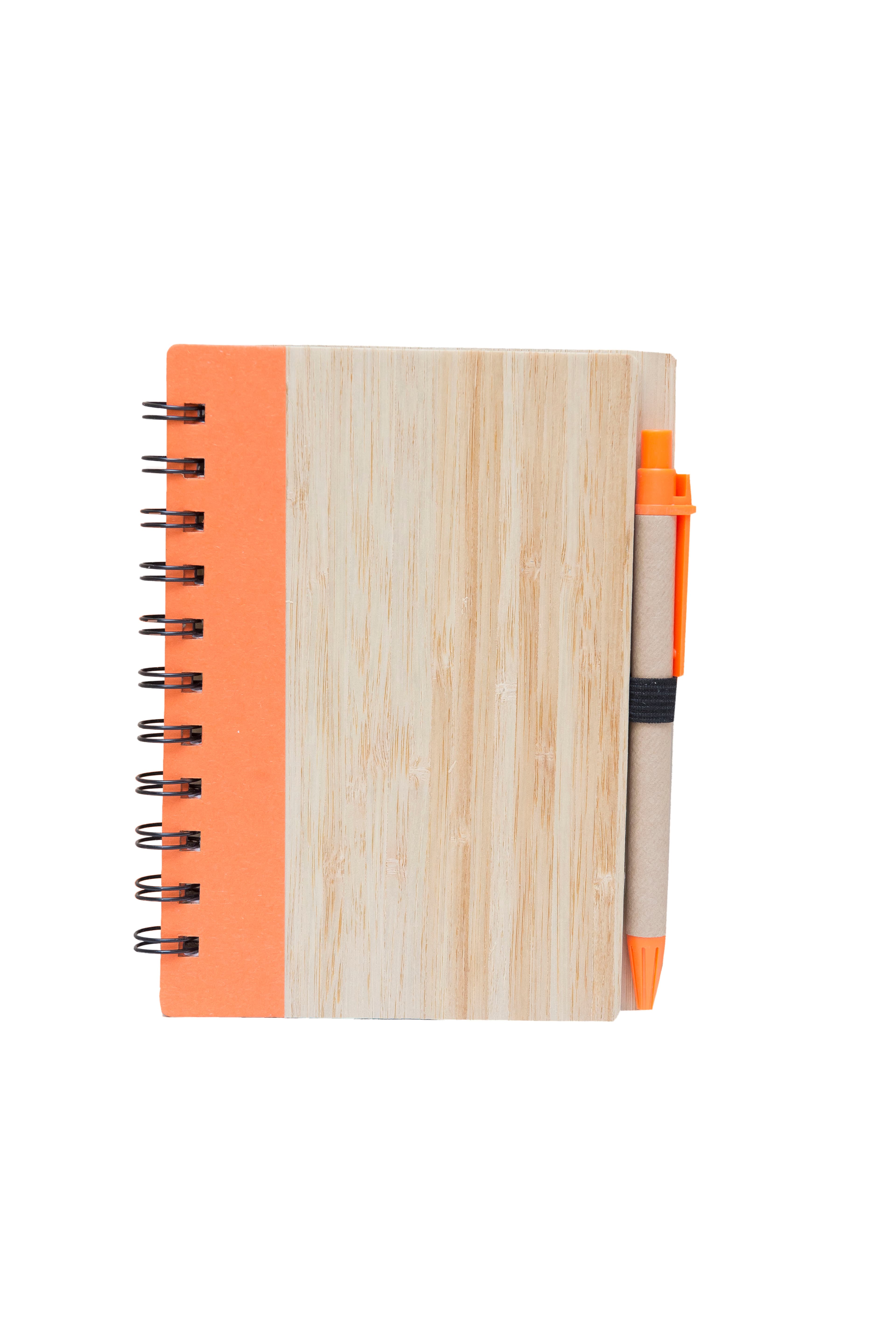 EcoBamboo Notebook with Pen · Product view