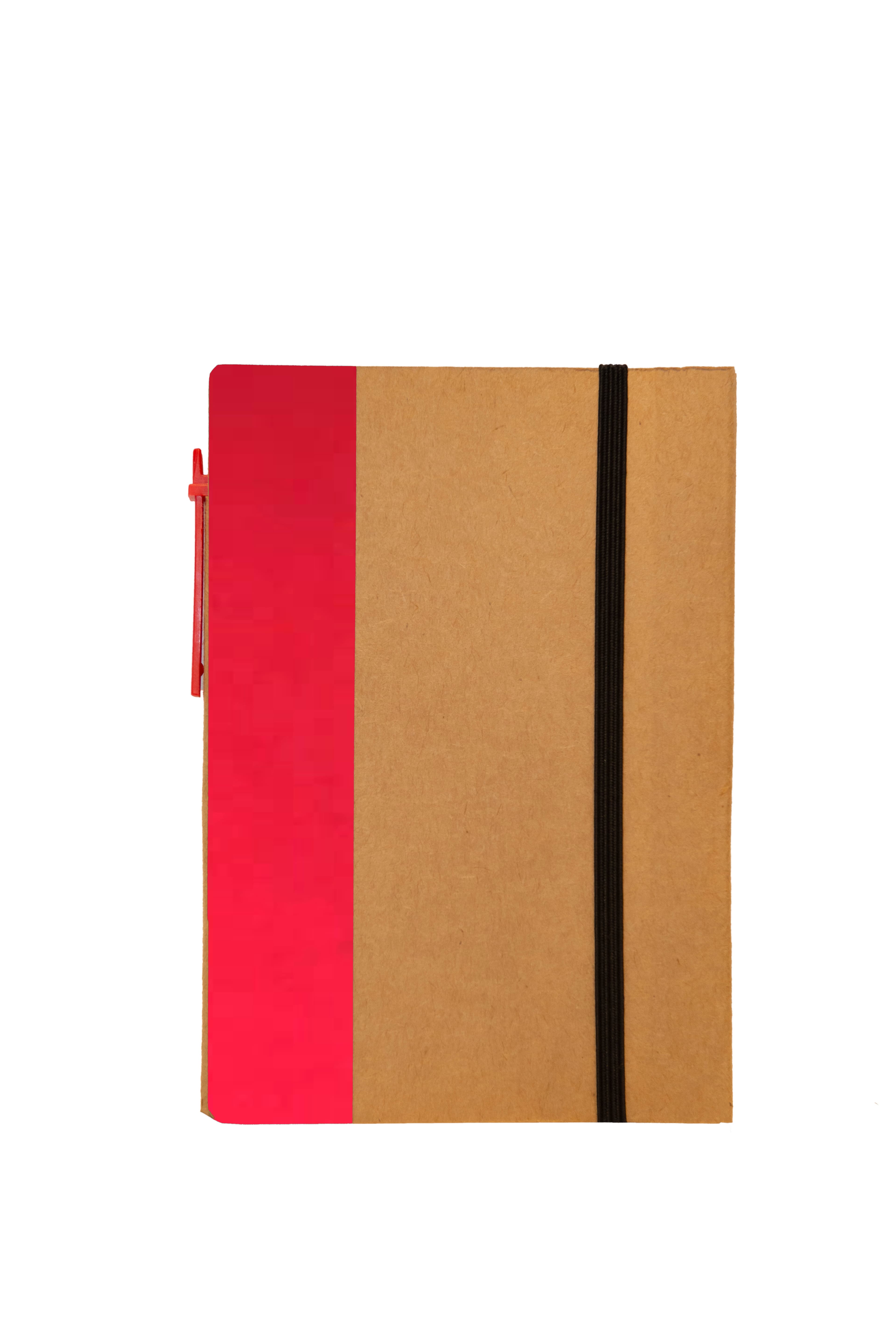 Recycled Kraft Notepad with Pen · Product view
