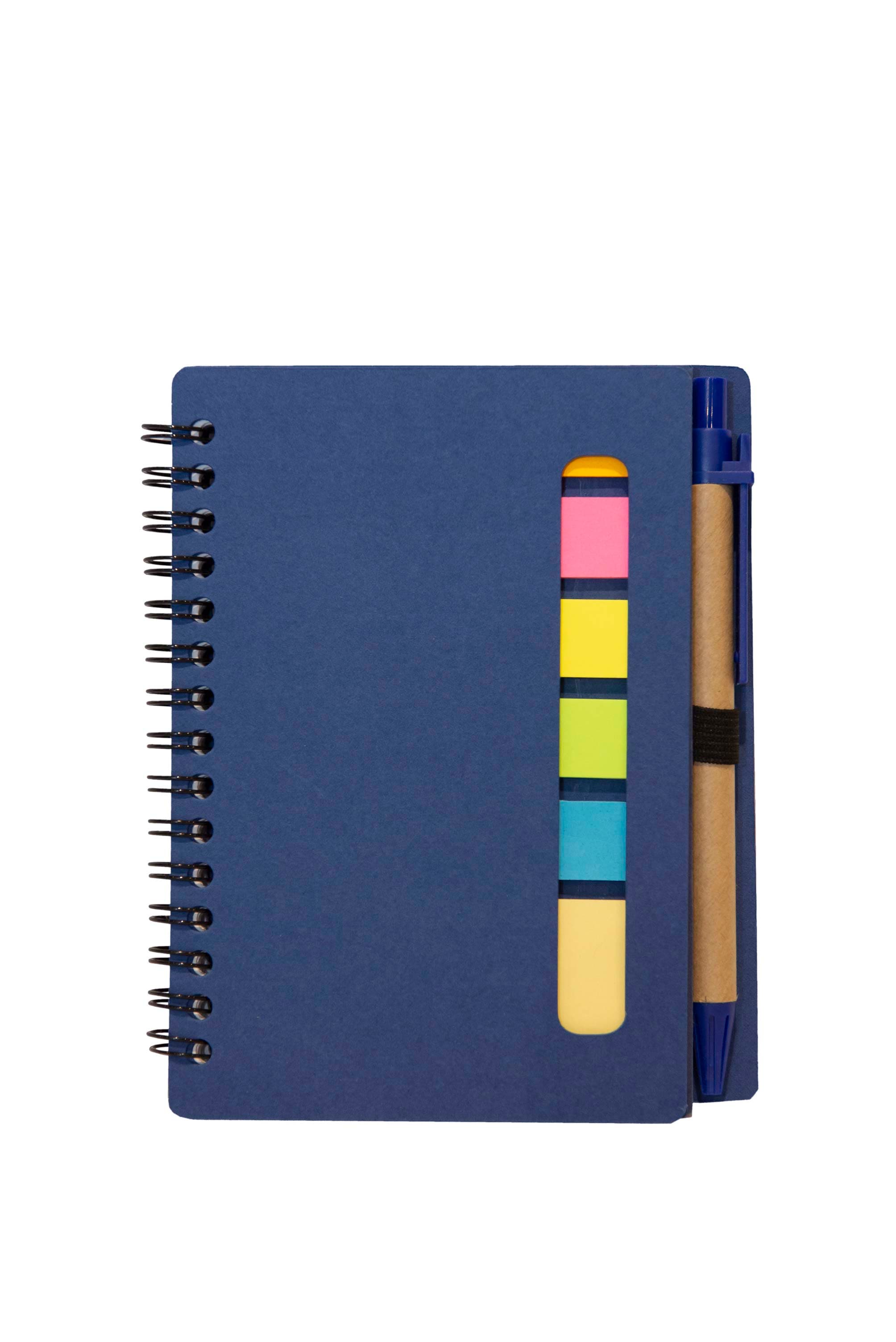 EcoDraw Recycled Spiral Notepad with Pen · Product view