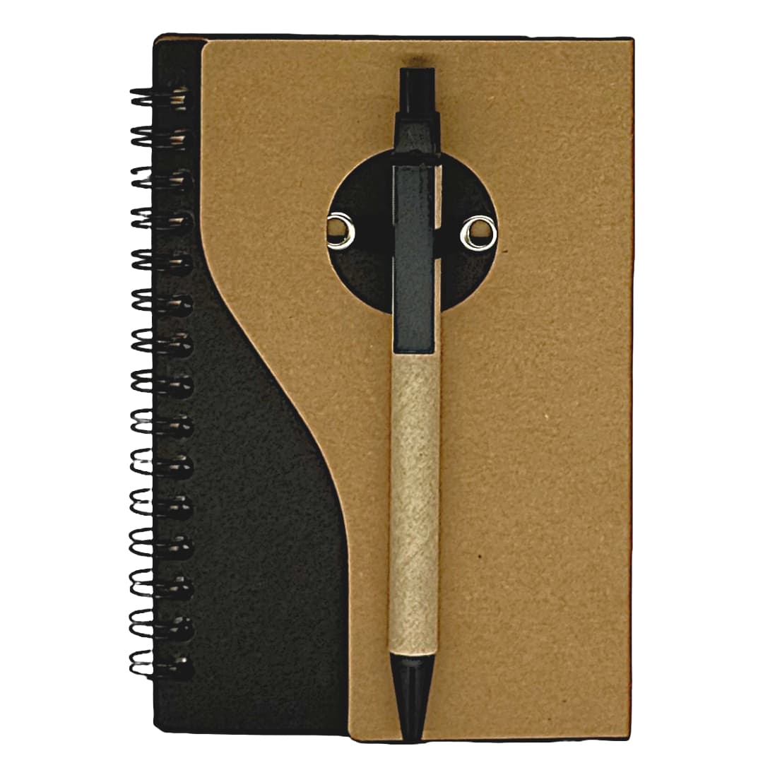 EcoDraw Kraft Notepad with Pen · Product view