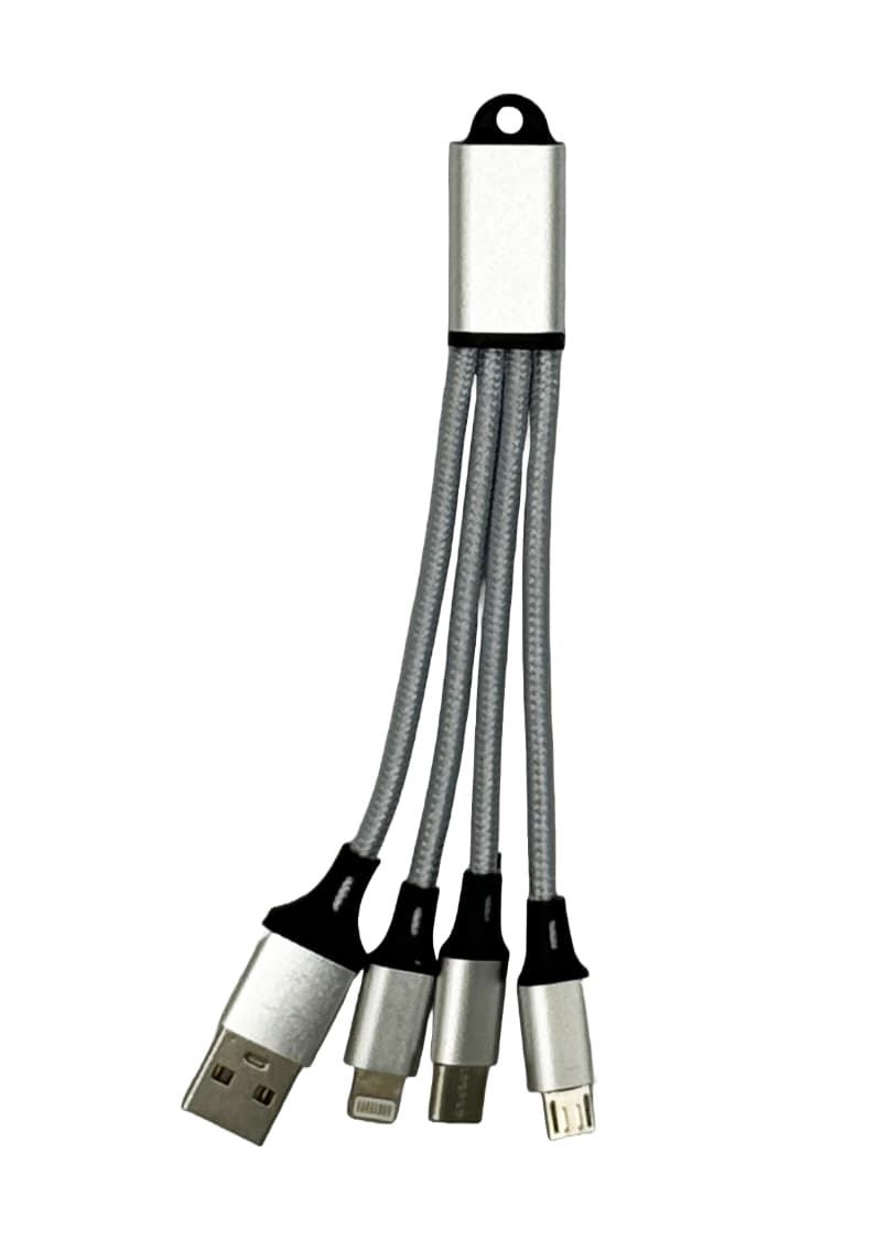 MetalSync 3-in-1 Charging Cable · Product view