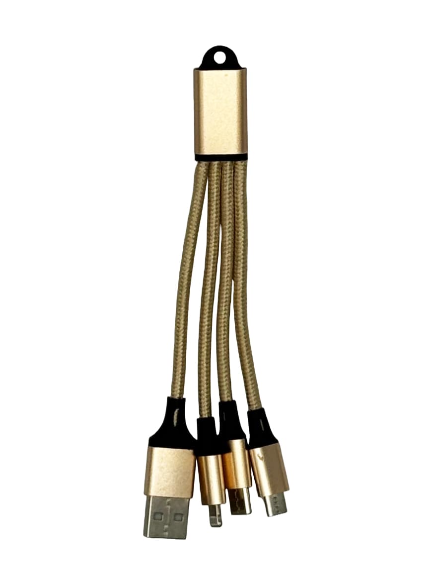 MetalSync 3-in-1 Charging Cable · Product view