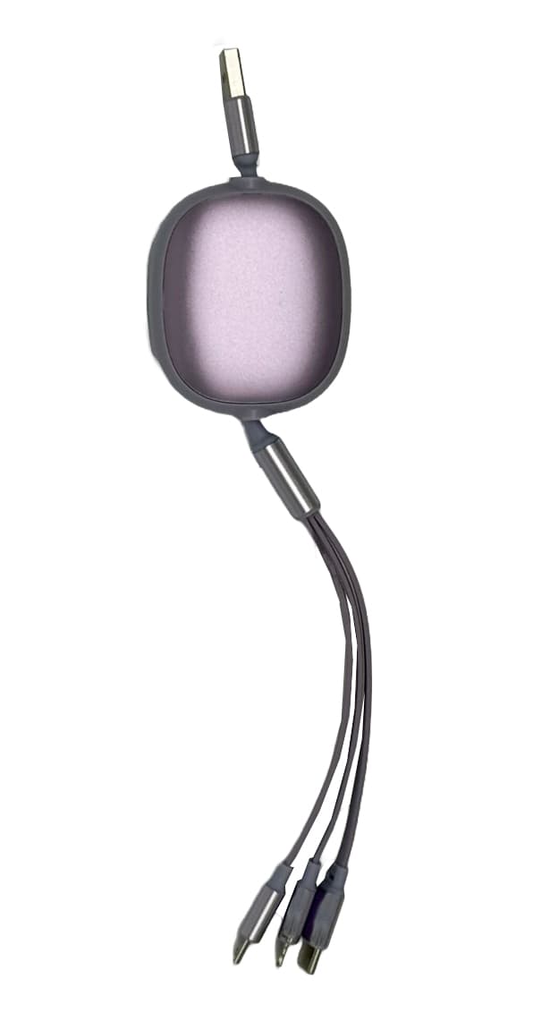 ChargeMate Retractable 3-in-1 Cable · Product view