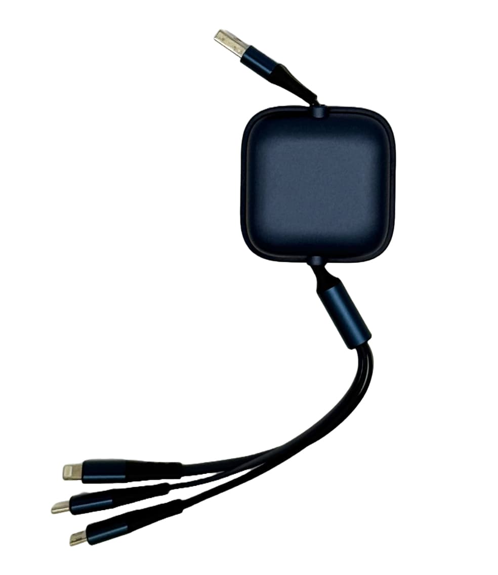 SyncMate Retractable 3-in-1 Cable · Product view