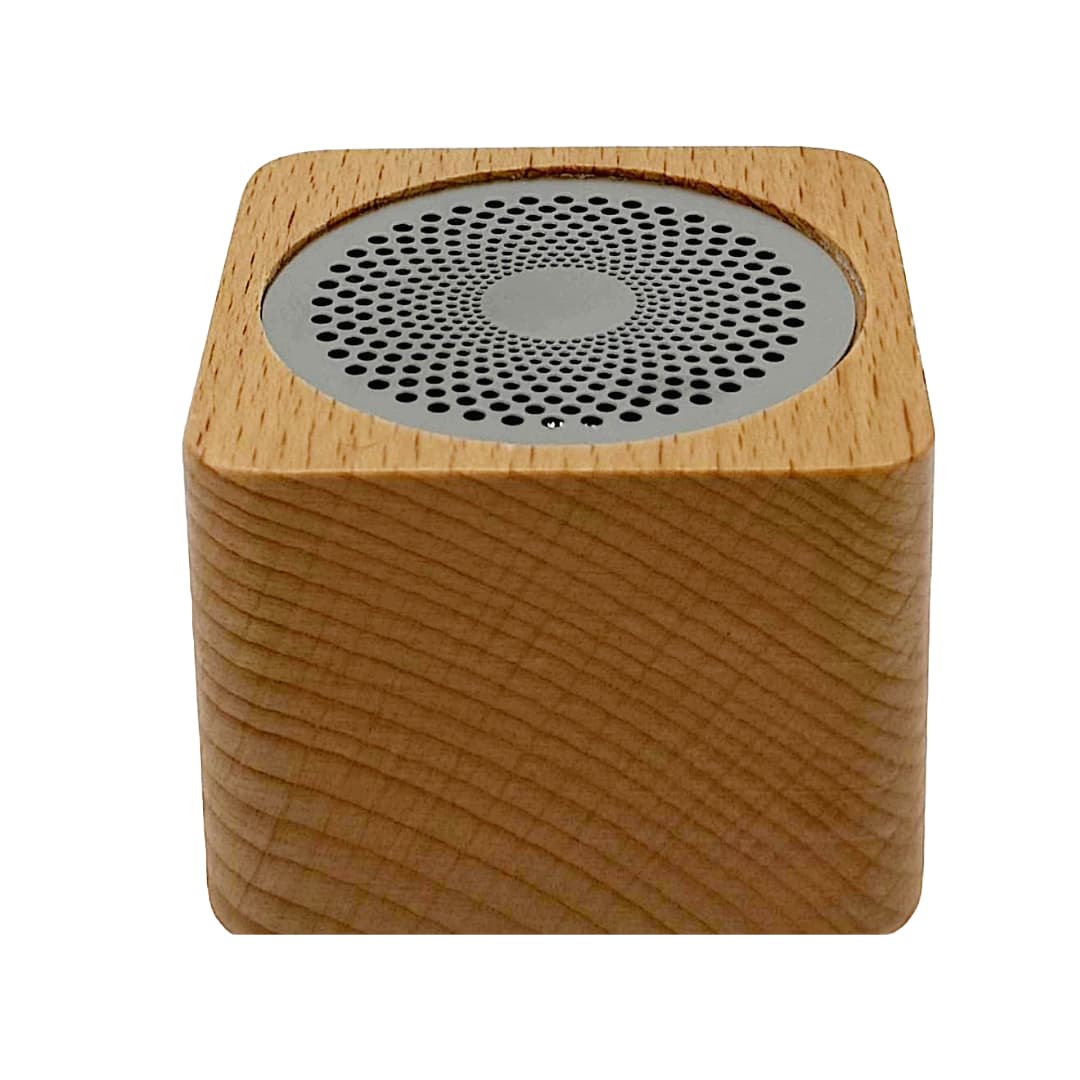 Wooden Cube Bluetooth Speaker · Product view