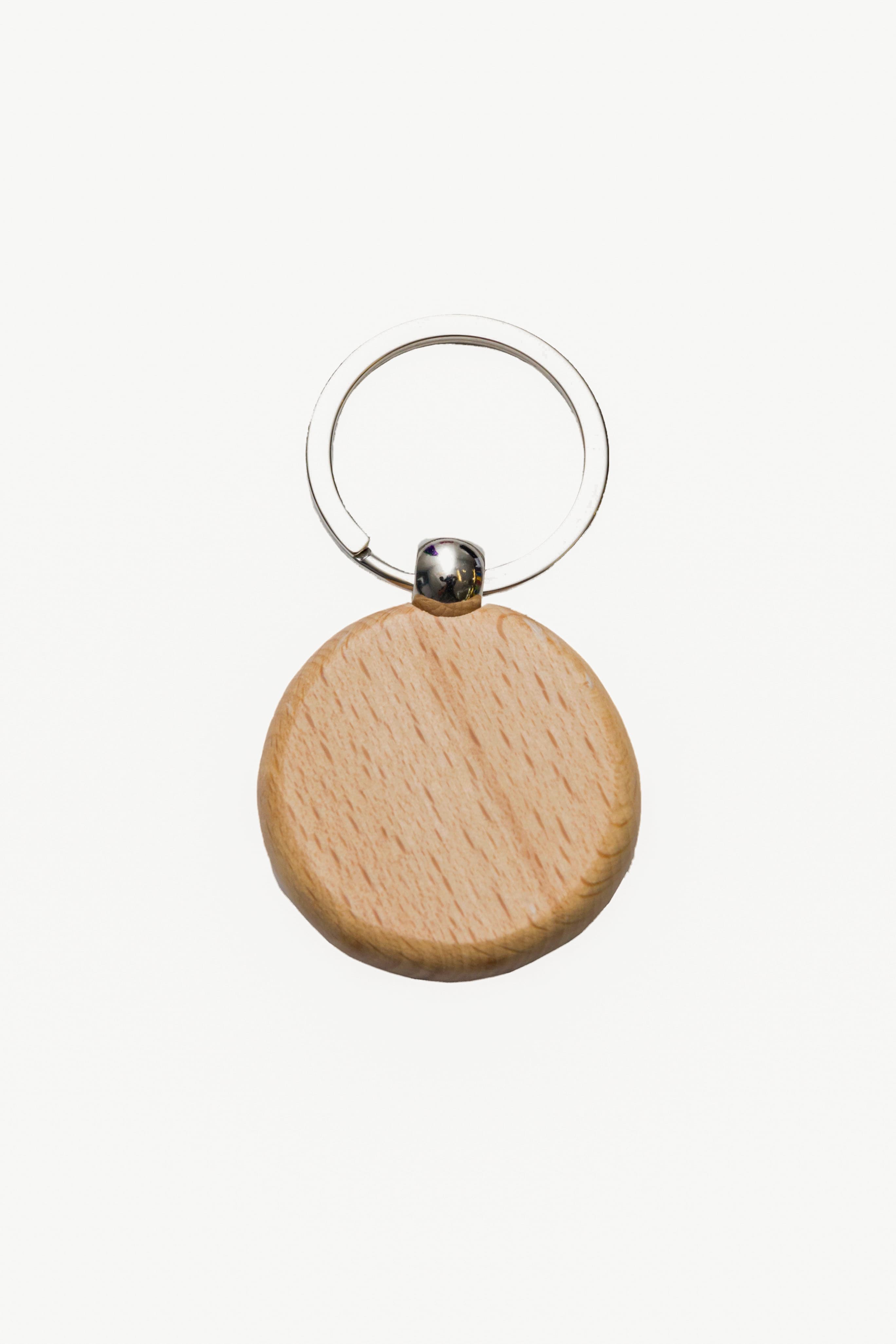 WoodForm Keychain Round · Product view