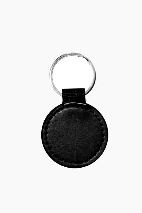 LuxeLoop PU Keychain (Round) · Product view