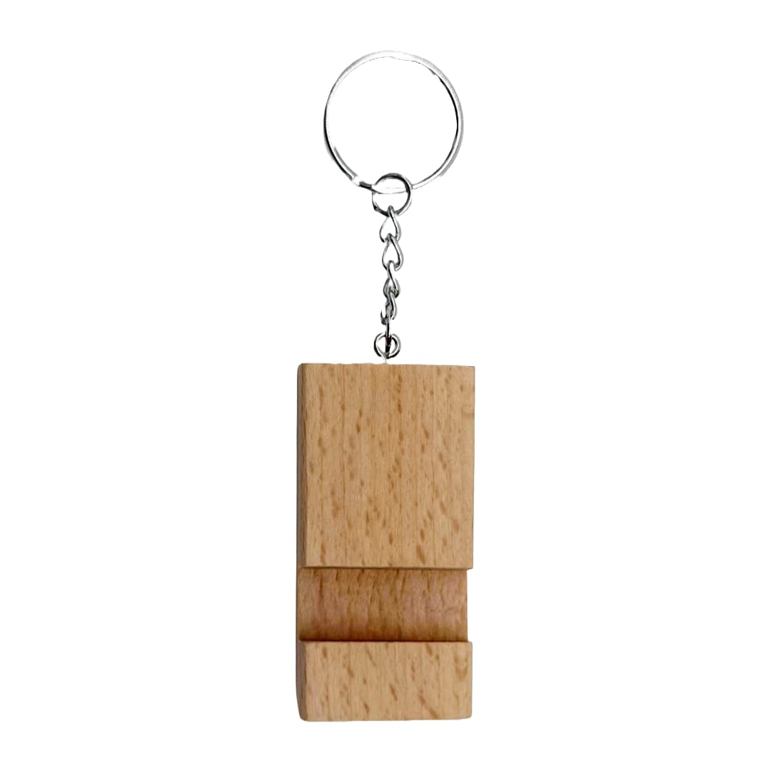Wooden Keychain · Product view