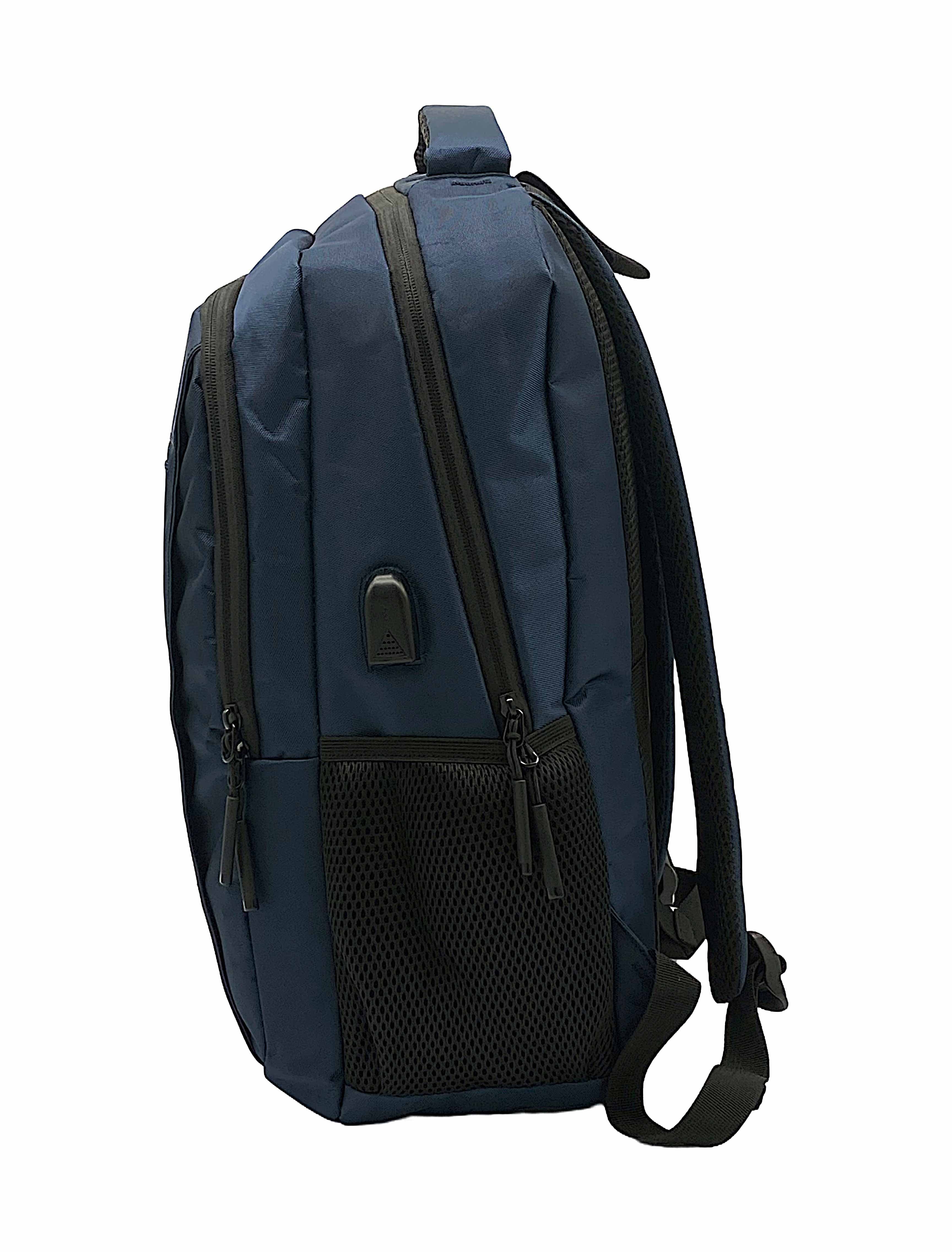 Connect 3-Compartment Laptop Backpack with USB Port · Product view