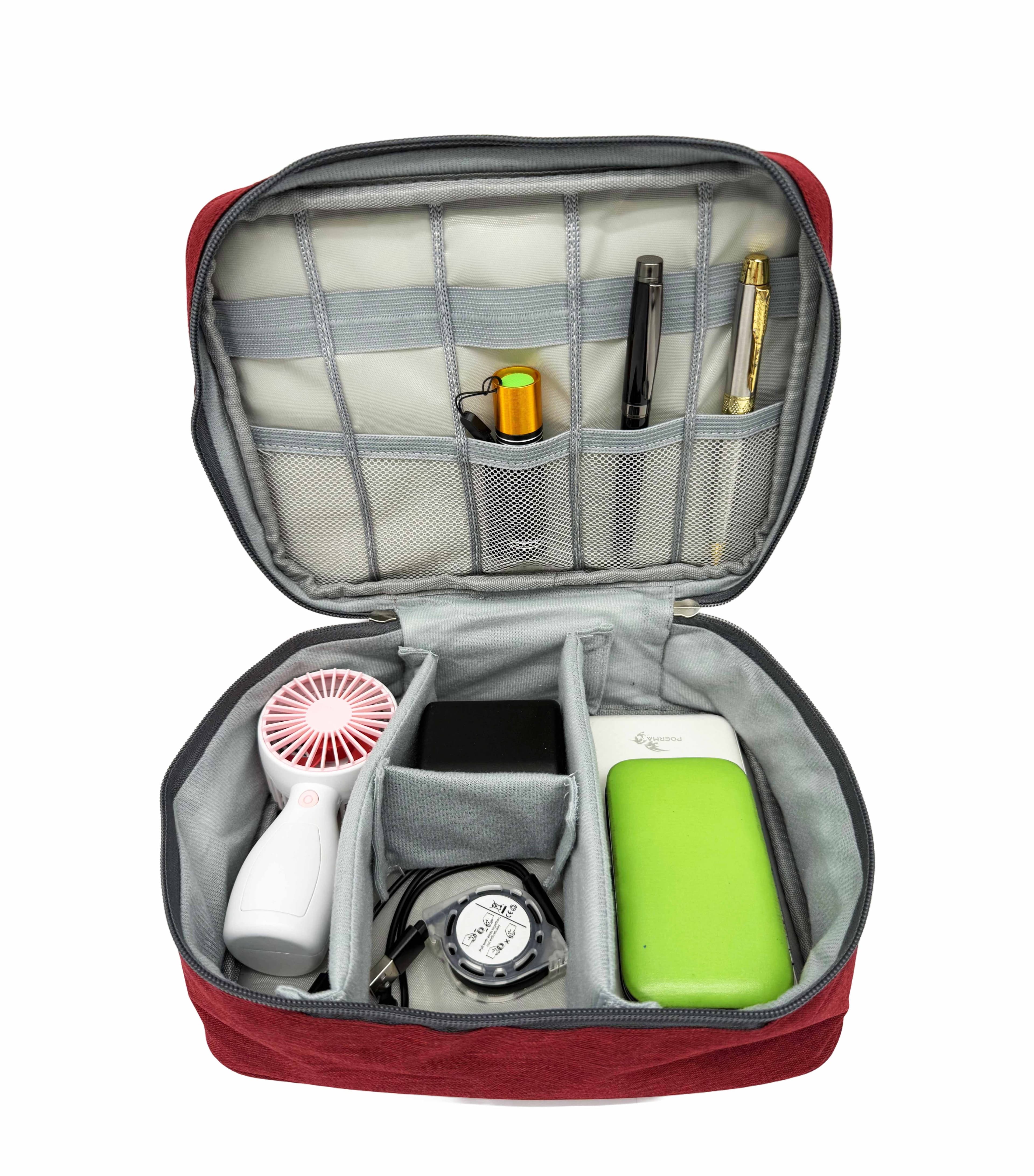 Oxford Multi-Compartment Crossbody Bag · Product view