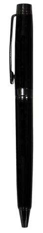 SlimPro Black Barrel Ballpoint Pen · Product view