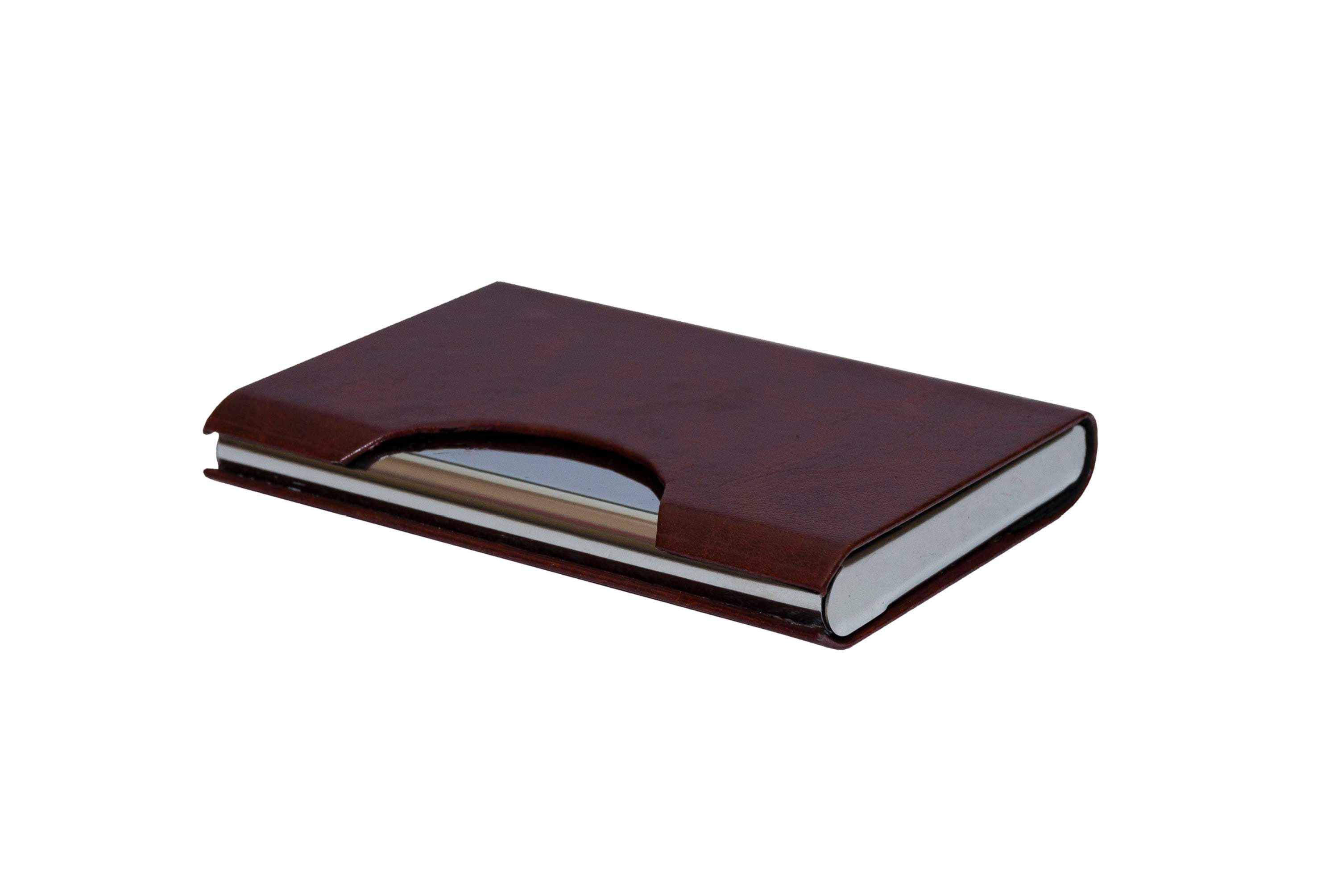 Dual Logo PU Name Card Holder · Product view