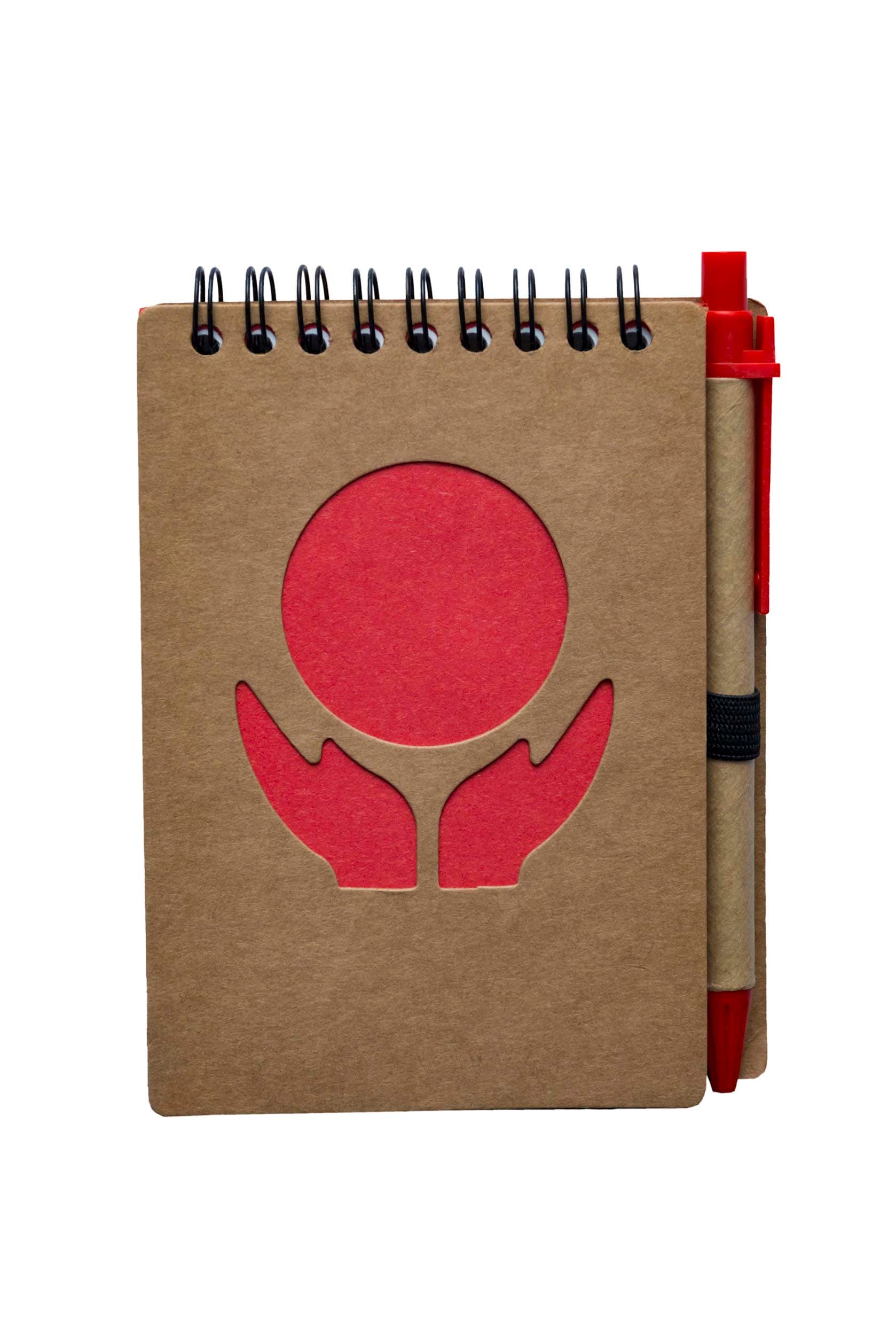 Lydford Eco Notepad With Pen · Product view