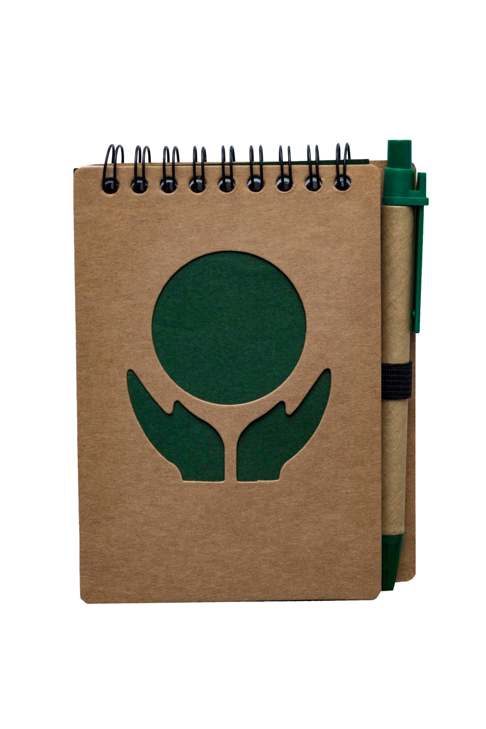 Lydford Eco Notepad With Pen · Product view