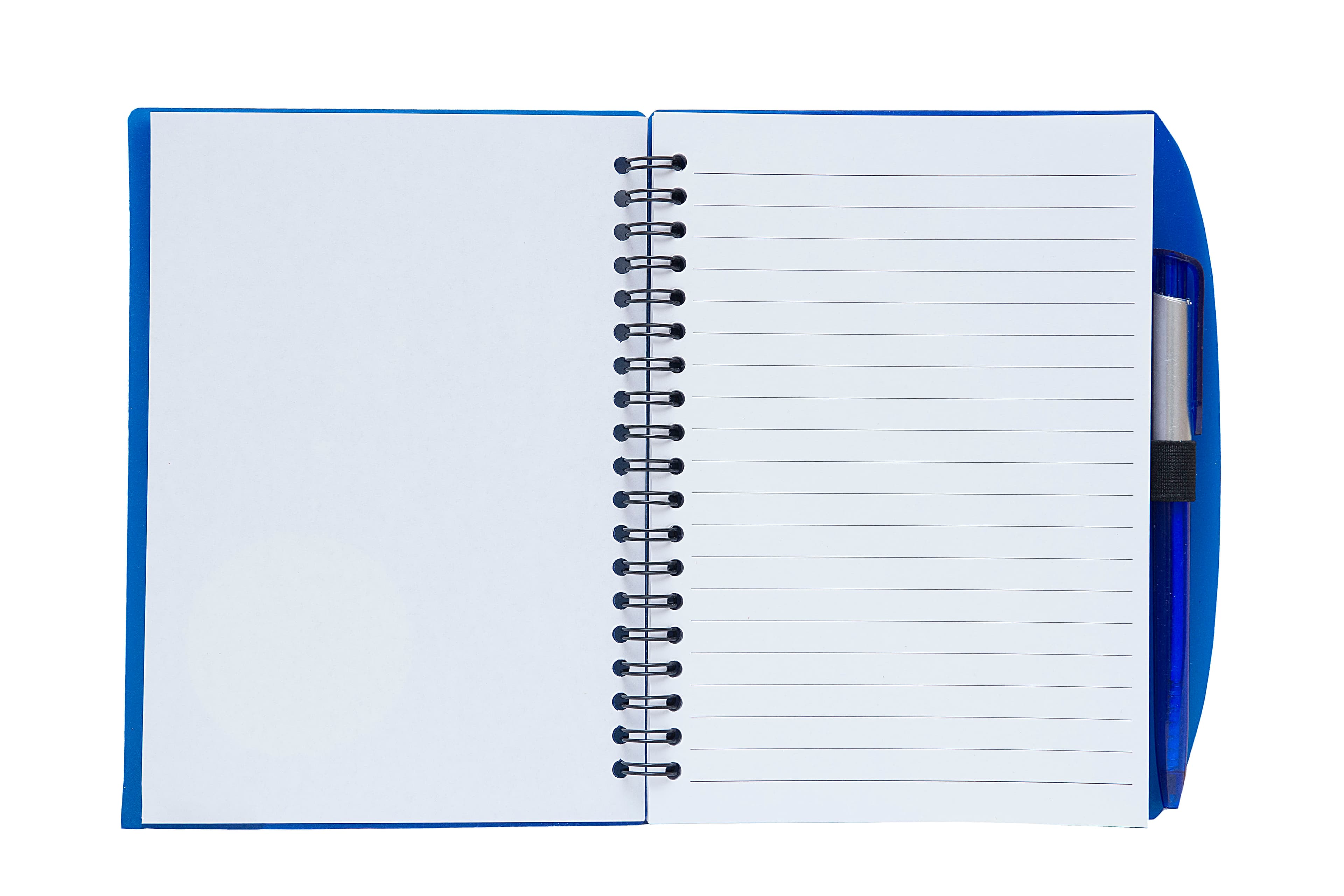 Keaton PP Cover Spiral Notebook With Pen · Product view