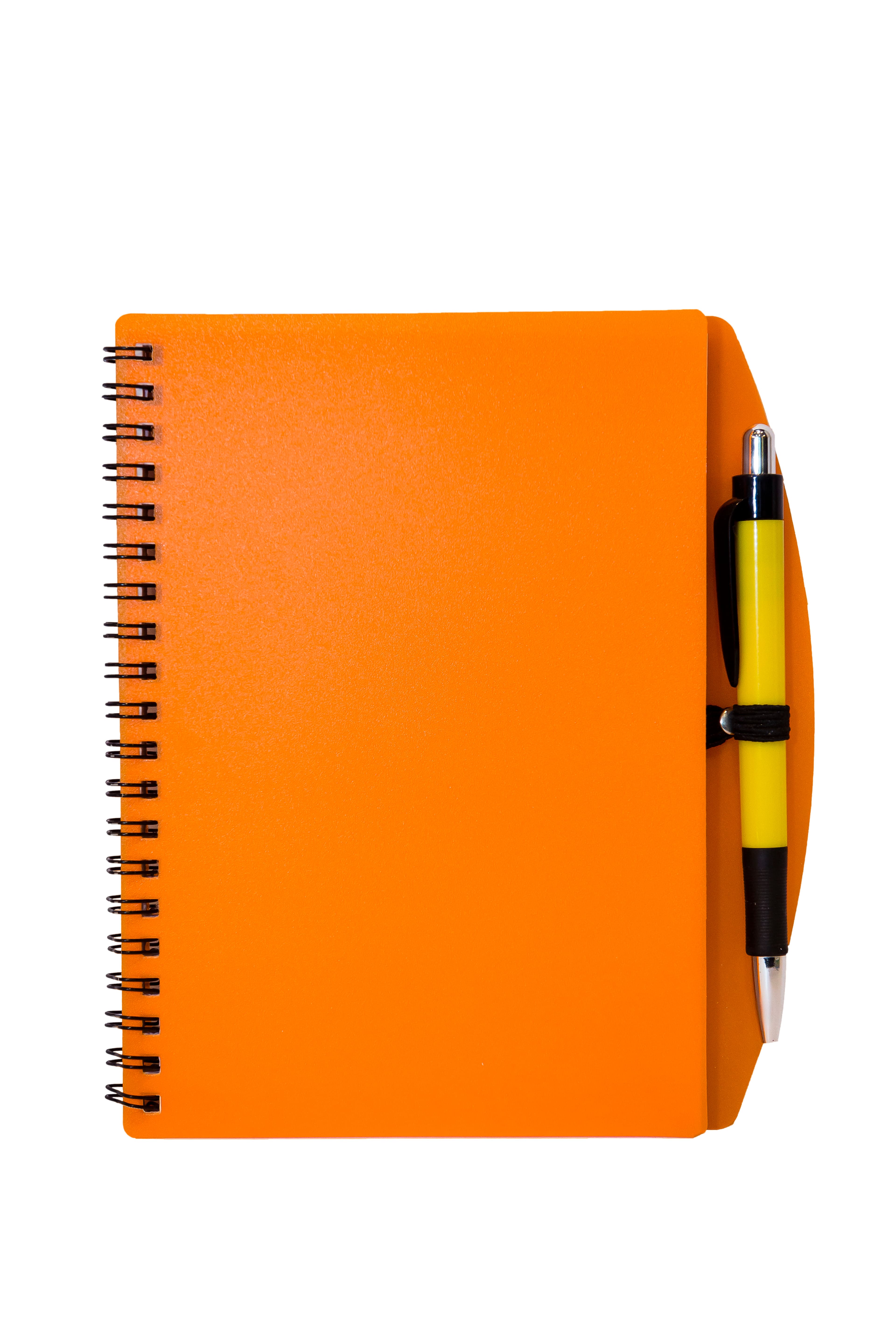 PP Cover Spiral Notebook with Pen · Product view