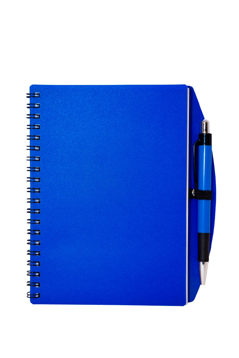 PP Cover Spiral Notebook with Pen · Product view