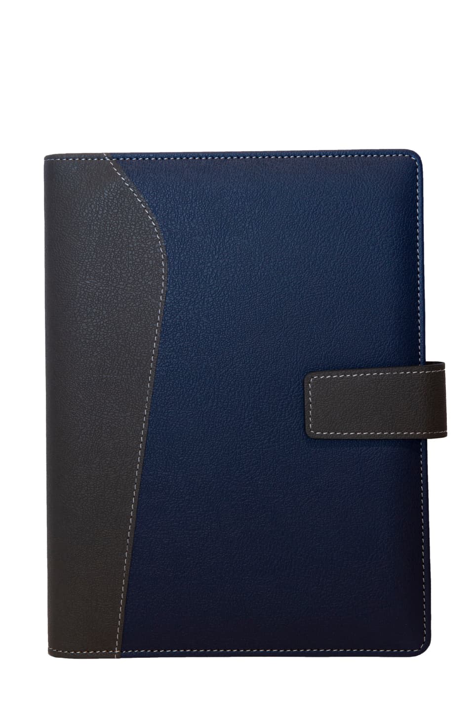 CarryPro Two-Tone PU Notebook with Strap Closure · Product view
