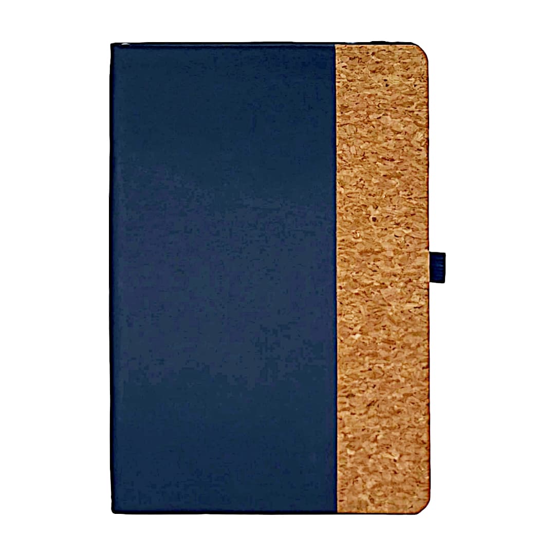 Two-Tone PU A5 Notebook with Pen Loop · Product view