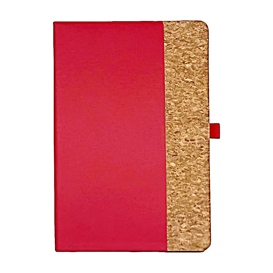 Two-Tone PU A5 Notebook with Pen Loop · Product view