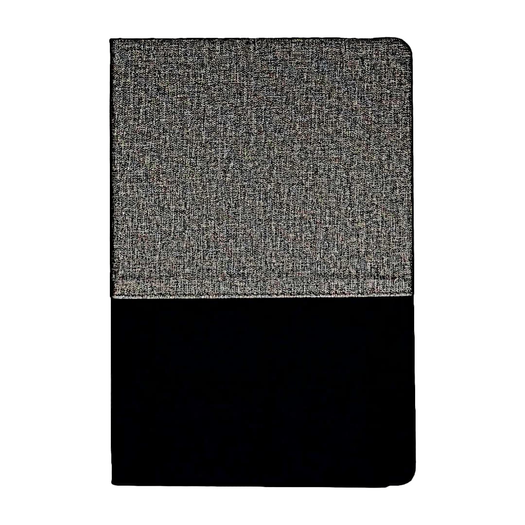 Two-Tone Fabric & PU A5 Notebook · Product view