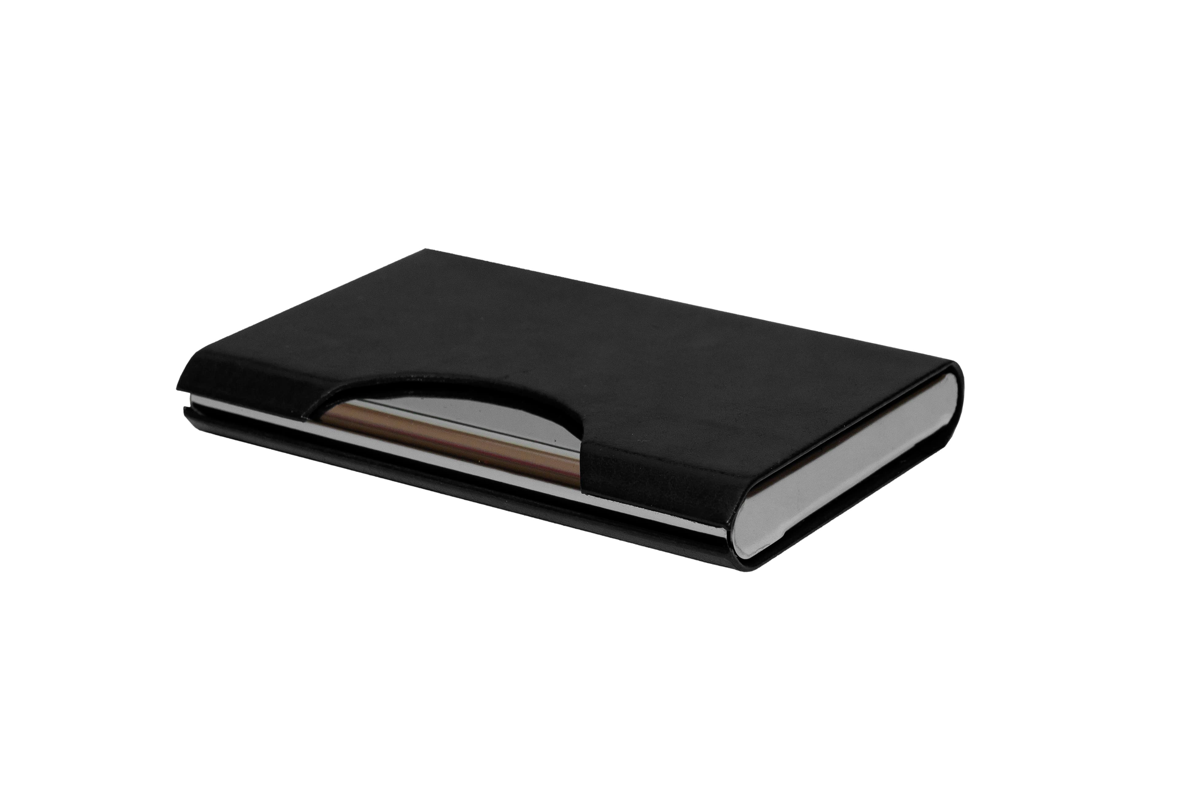 Dual Logo PU Name Card Holder · Product view