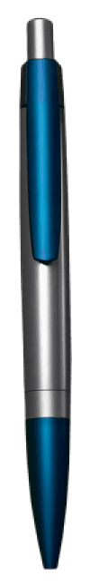 Two-Tone Metallic Retractable Ballpoint Pen · Product view