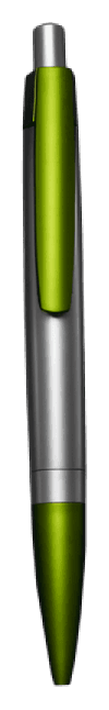 Two-Tone Metallic Retractable Ballpoint Pen · Product view