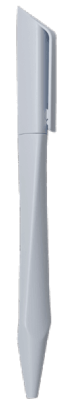 Faceted Barrel Ballpoint Pen with Cap · Product view