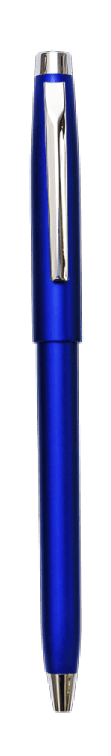 Matte Black Capped Ballpoint Pen · Product view