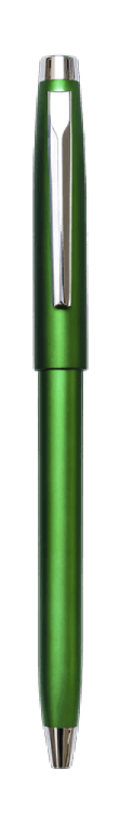 Matte Black Capped Ballpoint Pen · Product view