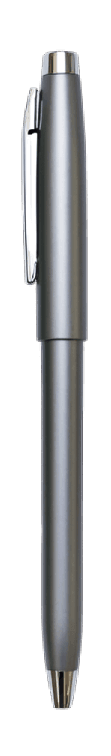Matte Black Capped Ballpoint Pen · Product view