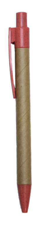 Paper Barrel Click-Action Ballpoint Pen · Product view