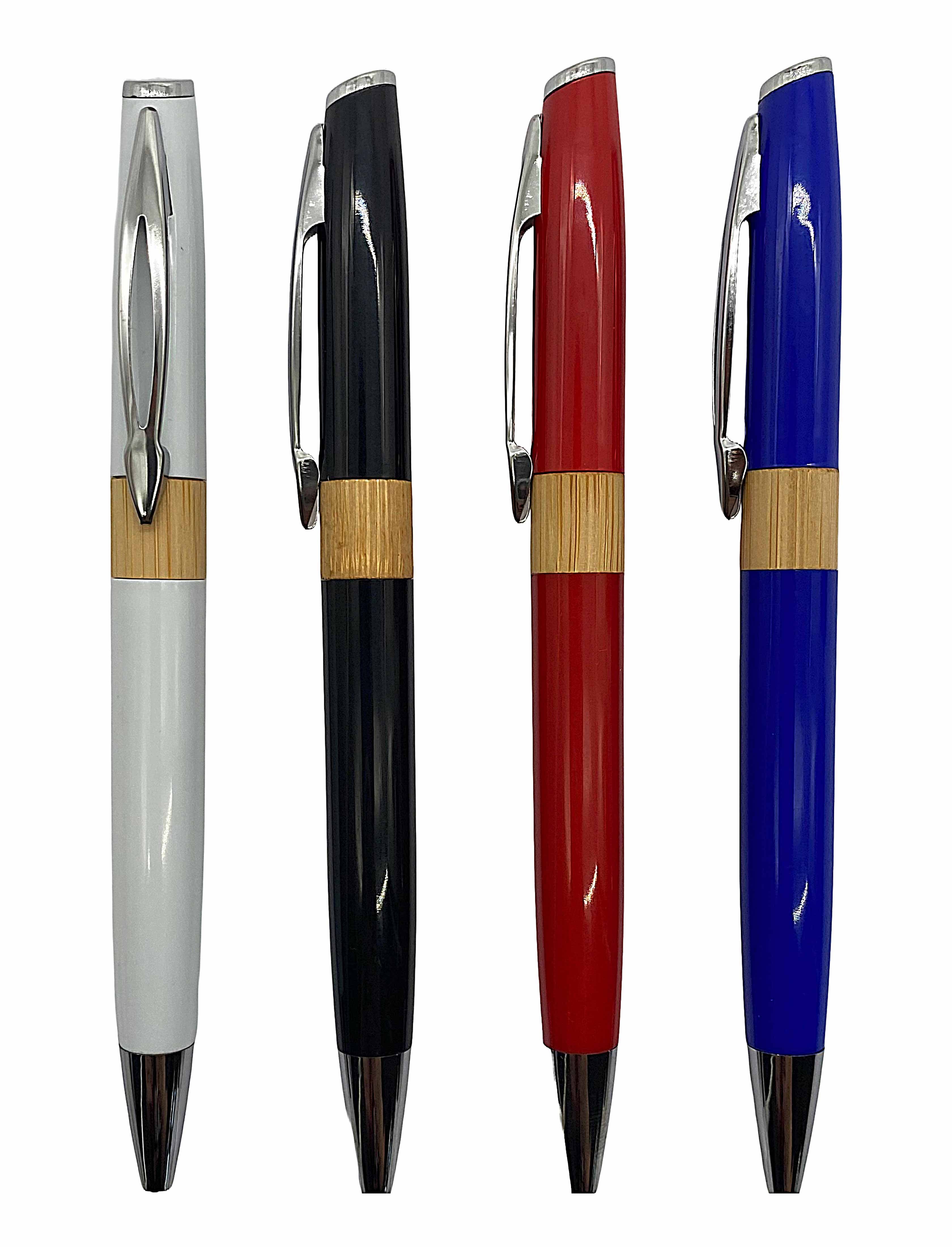 EcoDraw Bamboo-Trim Ballpoint Pen · Product view