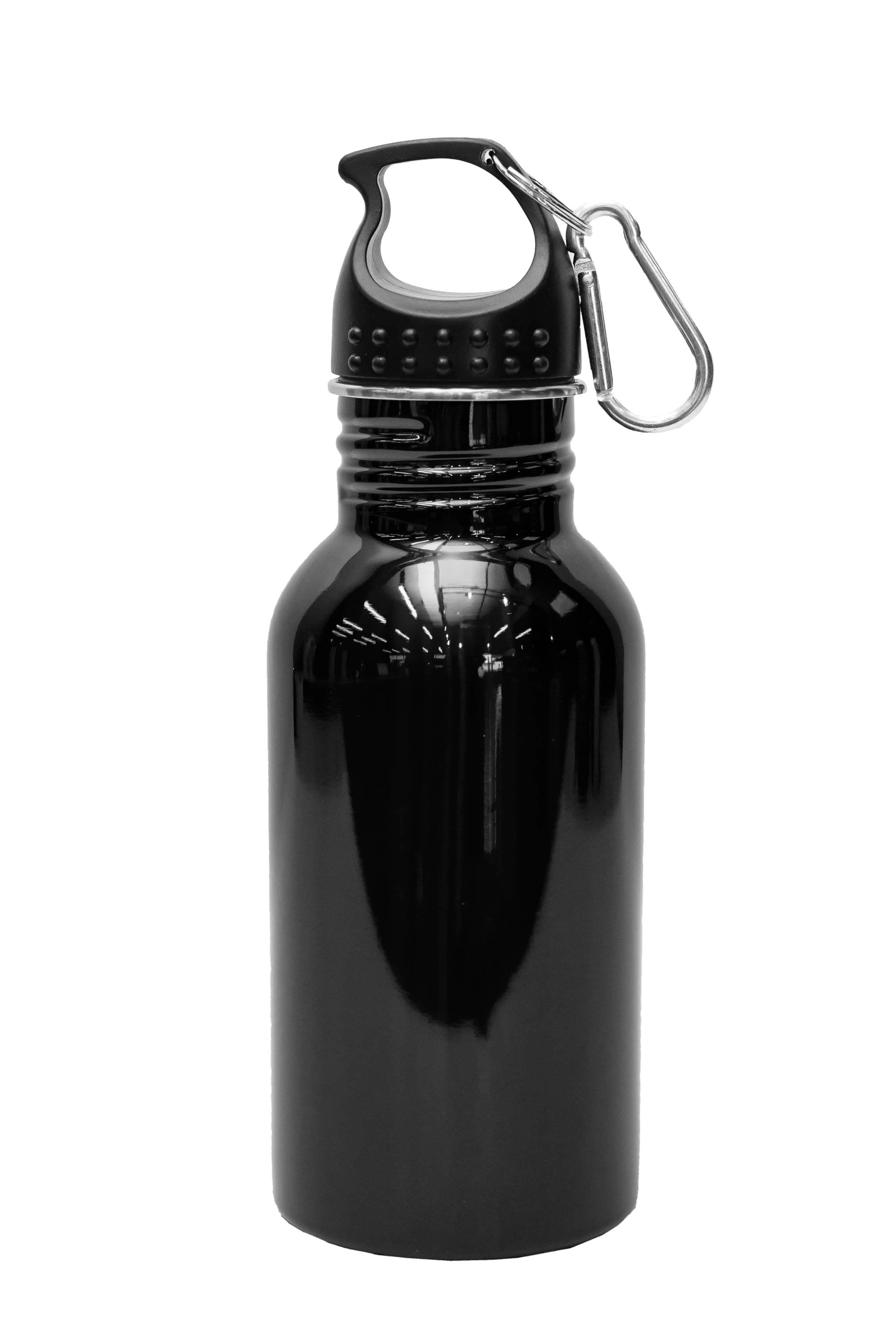 Polished Stainless Steel Sports Bottle 450ml · Product view