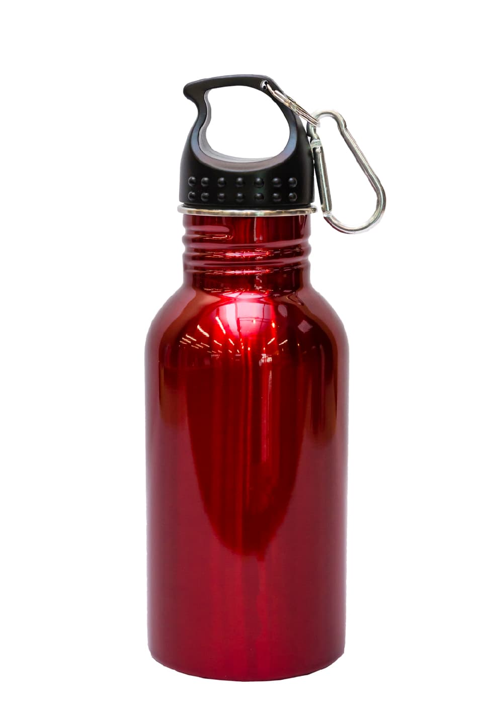 Polished Stainless Steel Sports Bottle 450ml · Product view