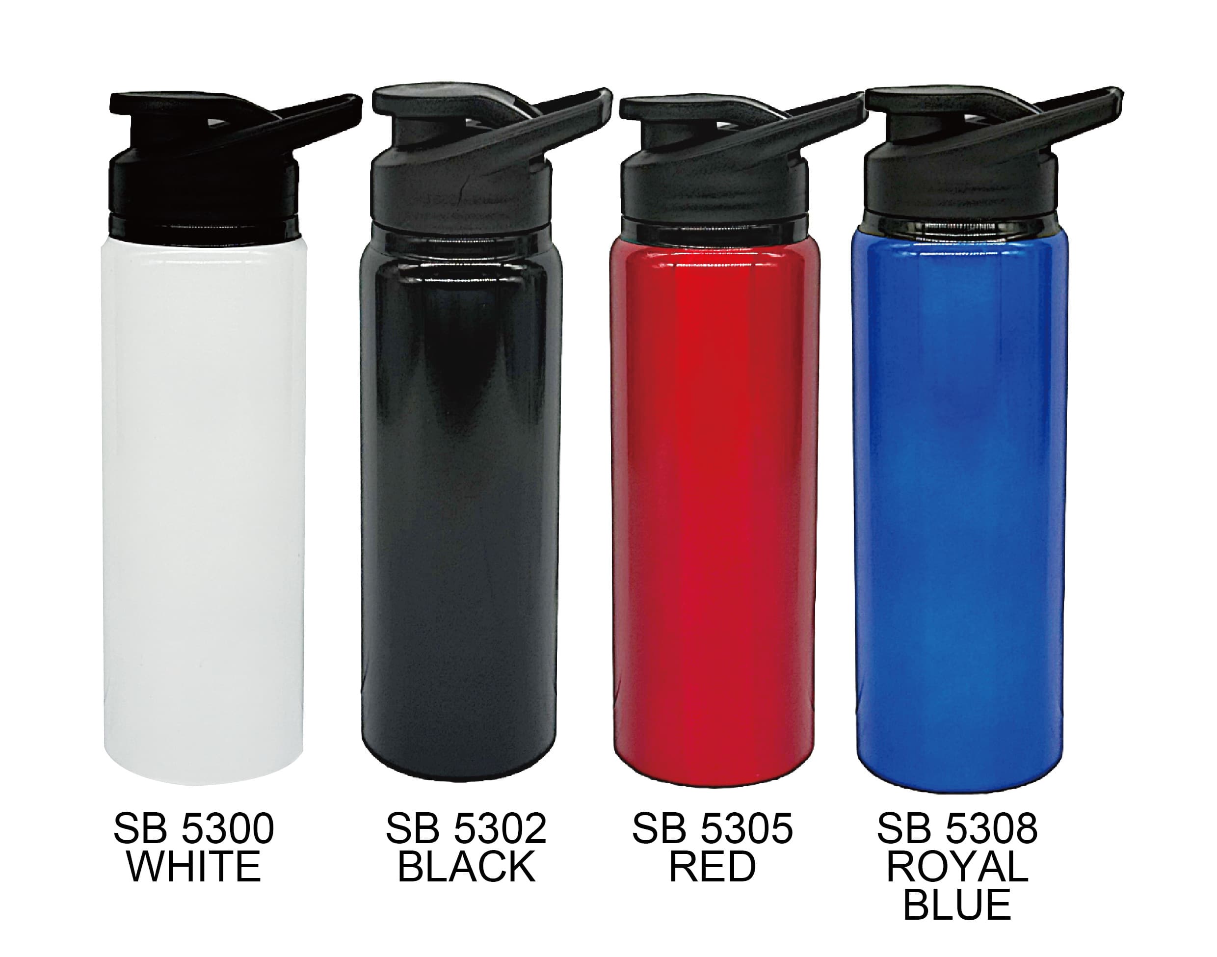 Gloss Aluminium Sports Bottle 750ml · Product view