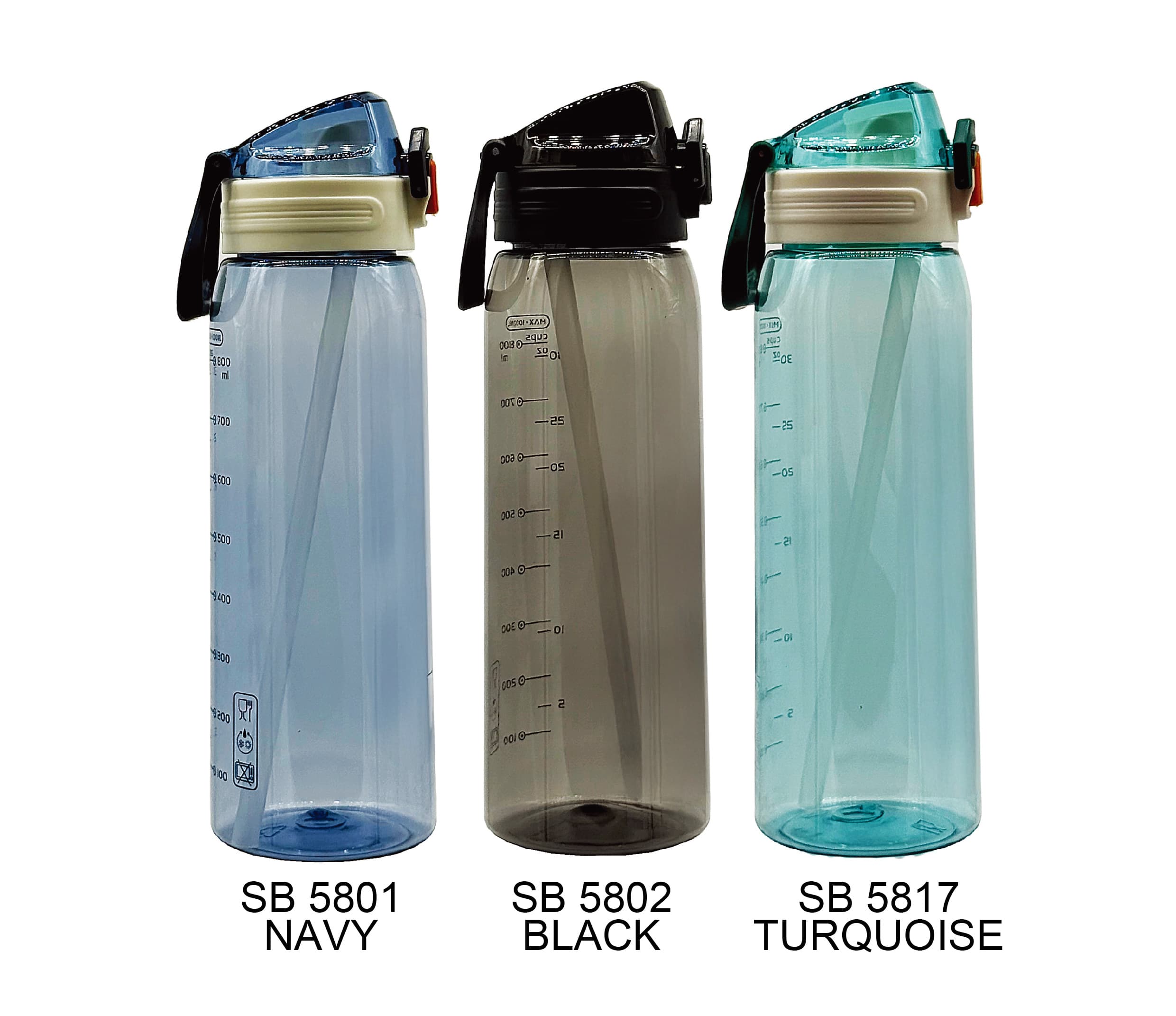 MaxFlow PC Sports Bottle 1000ml · Product view