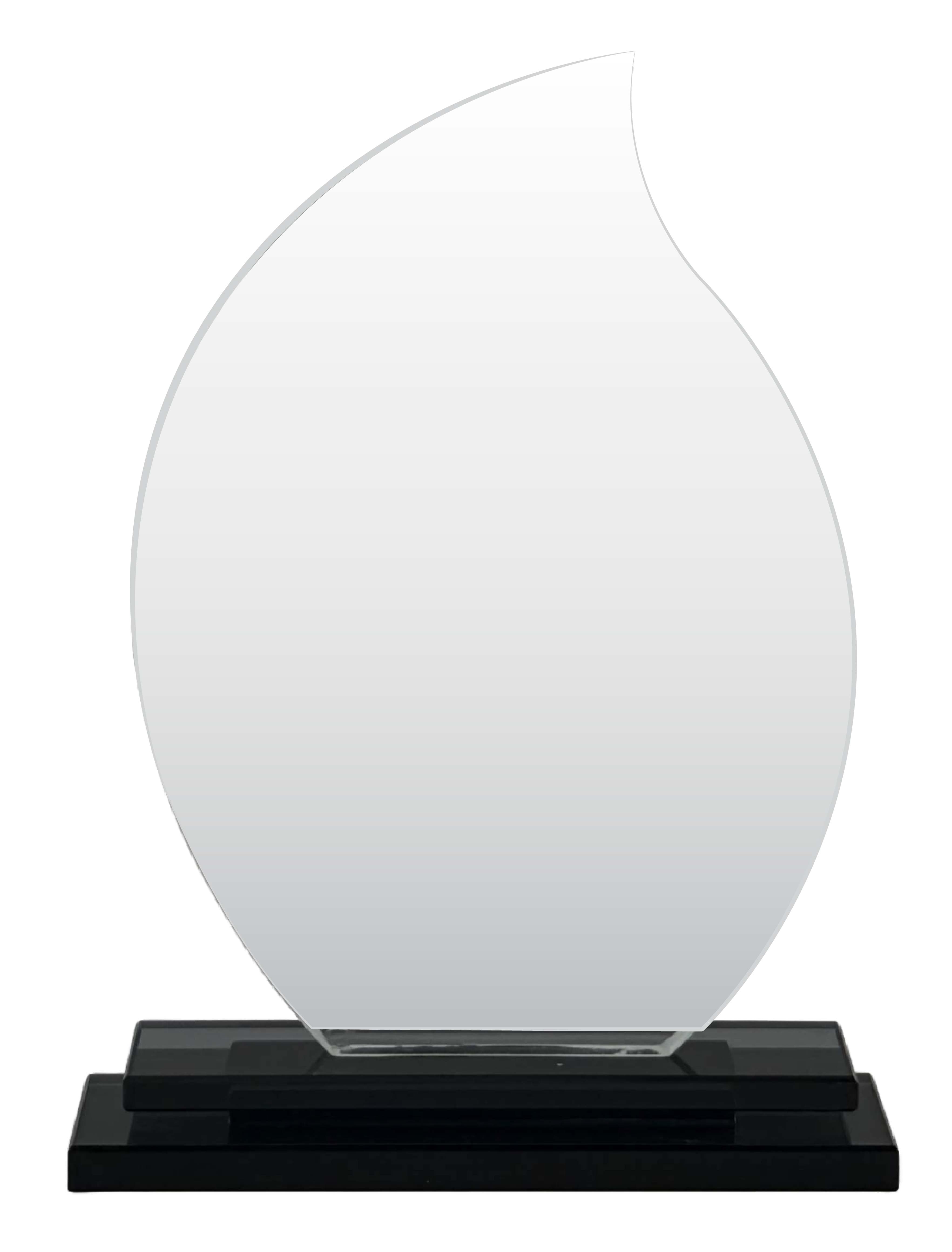 Wycliffe Crystal Plaque · Product view