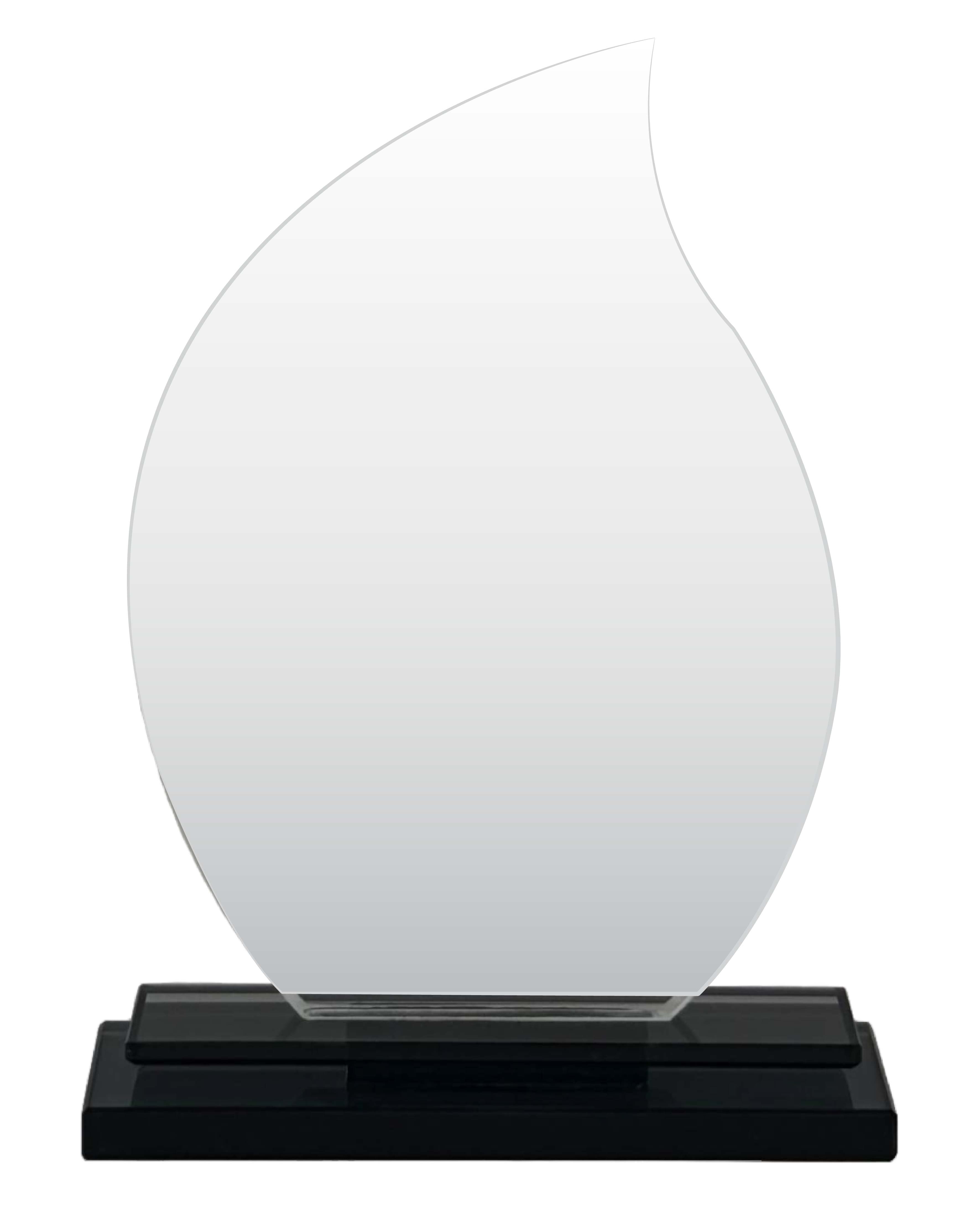 Wycliffe Crystal Plaque · Product view