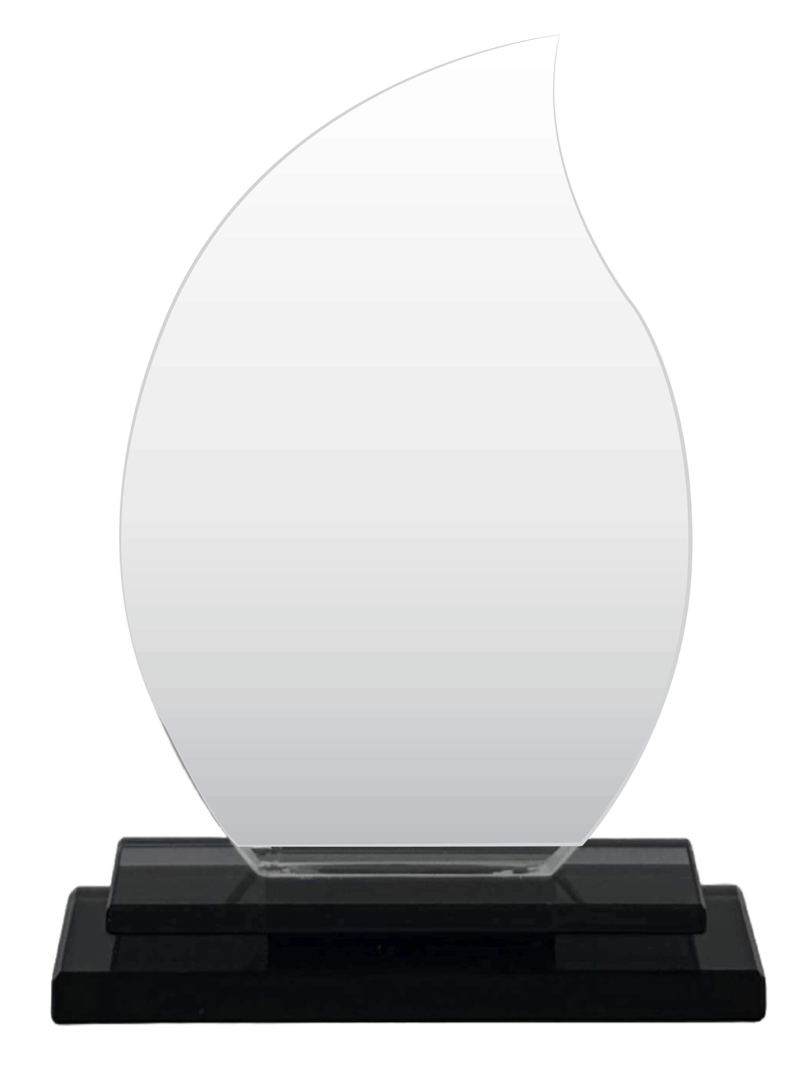 Wycliffe Crystal Plaque · Product view