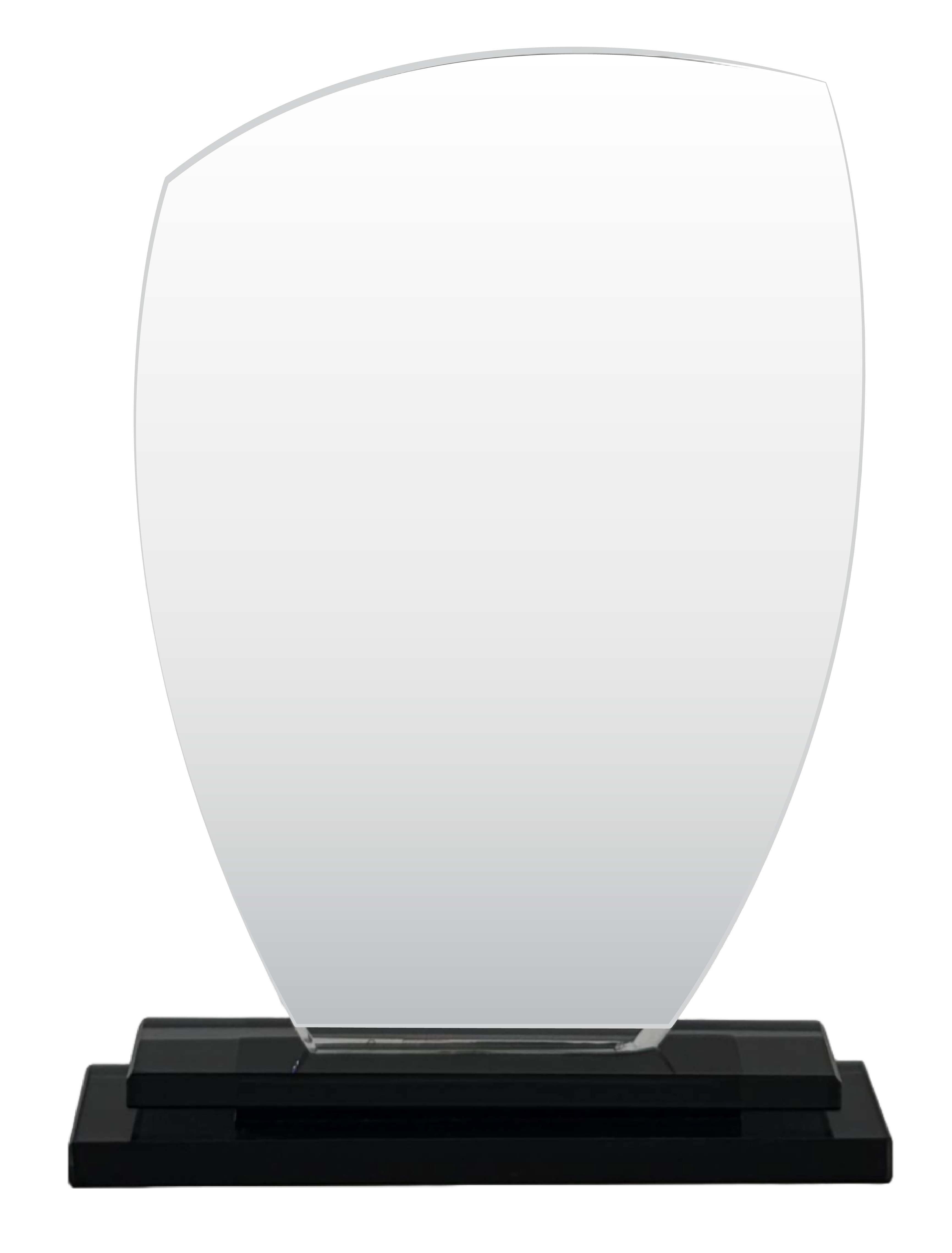 Heron Crystal Plaque · Product view