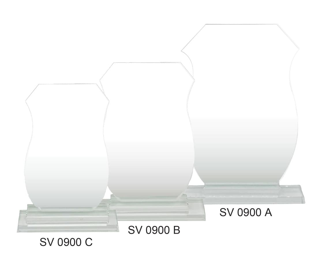 Marble Crystal Plaque · Product view